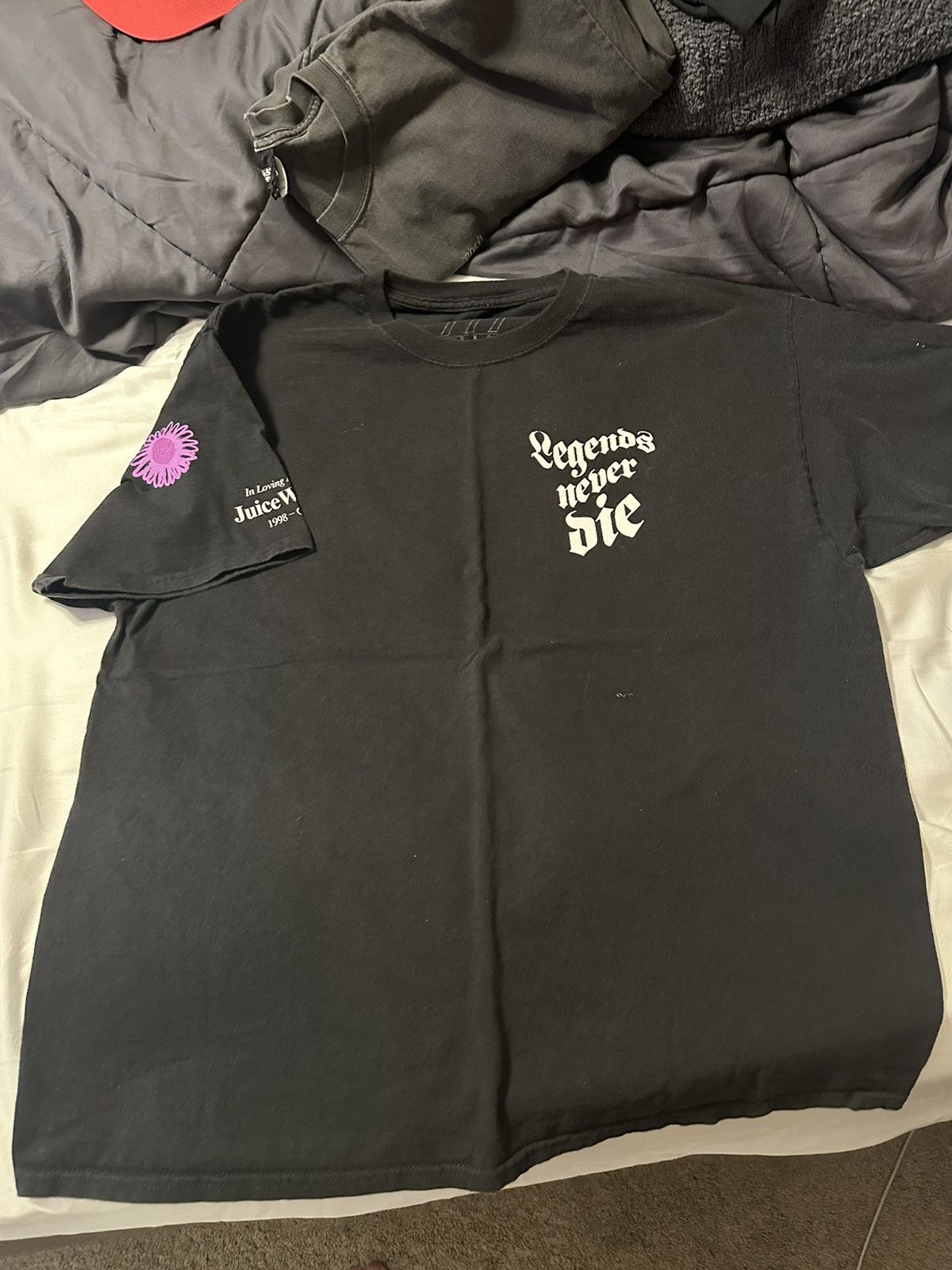 Vintage Juice WRLD legends never die shirt | Grailed