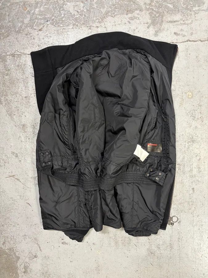 Prada 2000s Prada Black Wool Classy Jacket Size US L / EU 52-54 / 3 - 7 Thumbnail
