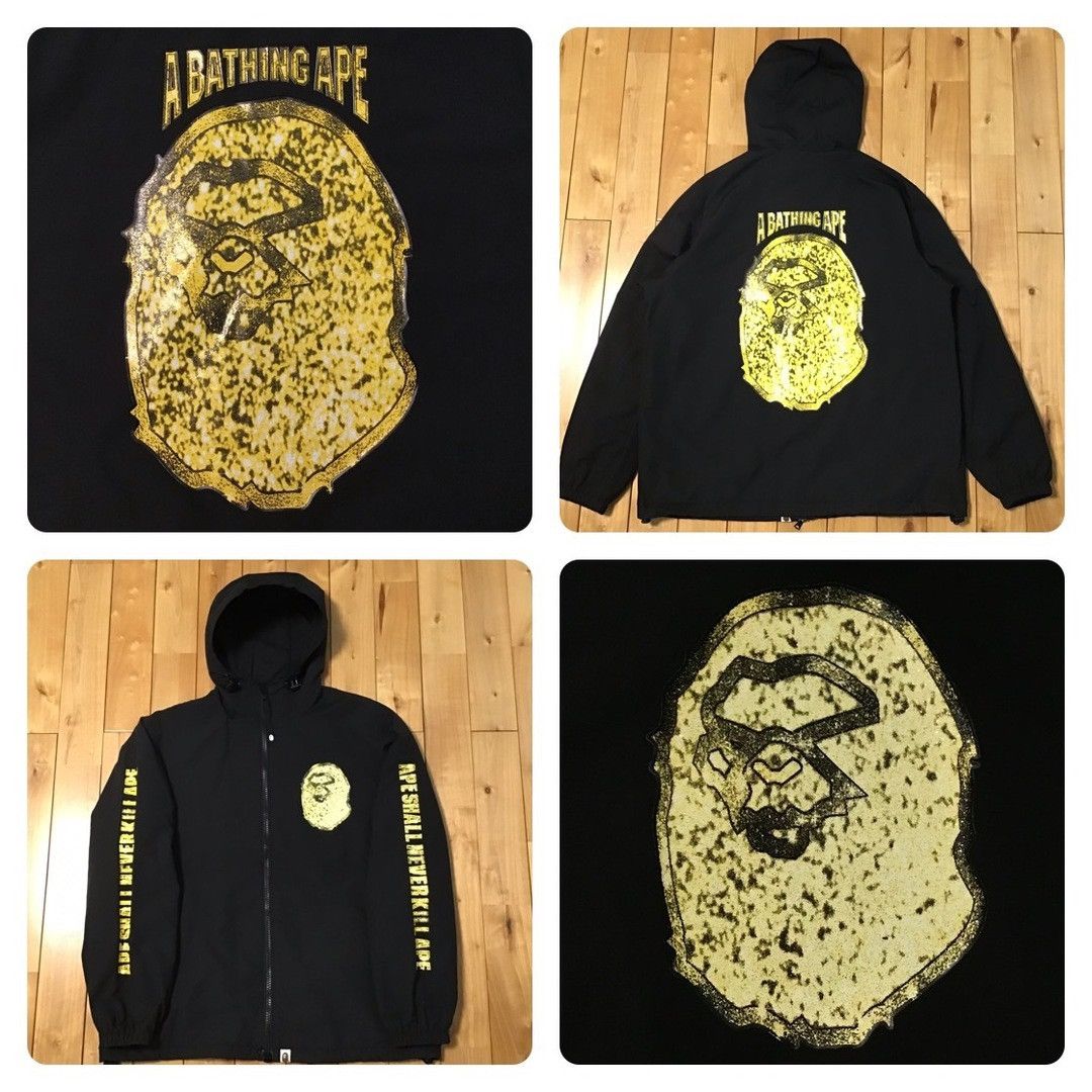 Bape BAPE Glitter Print Mad Face Zip Hoodie Jacket a bathing ape Size US M / EU 48-50 / 2 - 1 Thumbnail