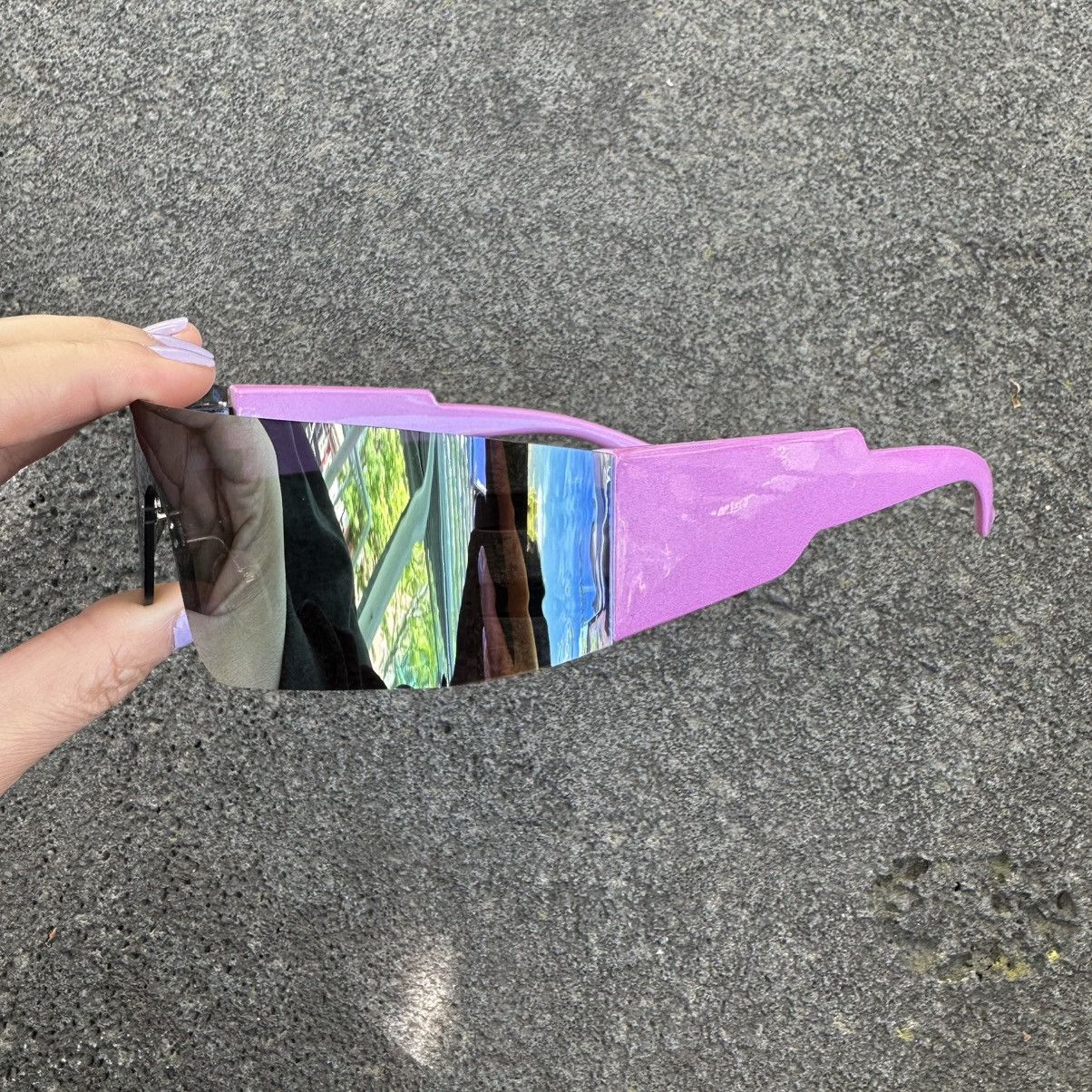 Other Y2K Unisex Sunglasses Retro Fashion Shades YL2996-03 Size ONE SIZE - 2 Thumbnail