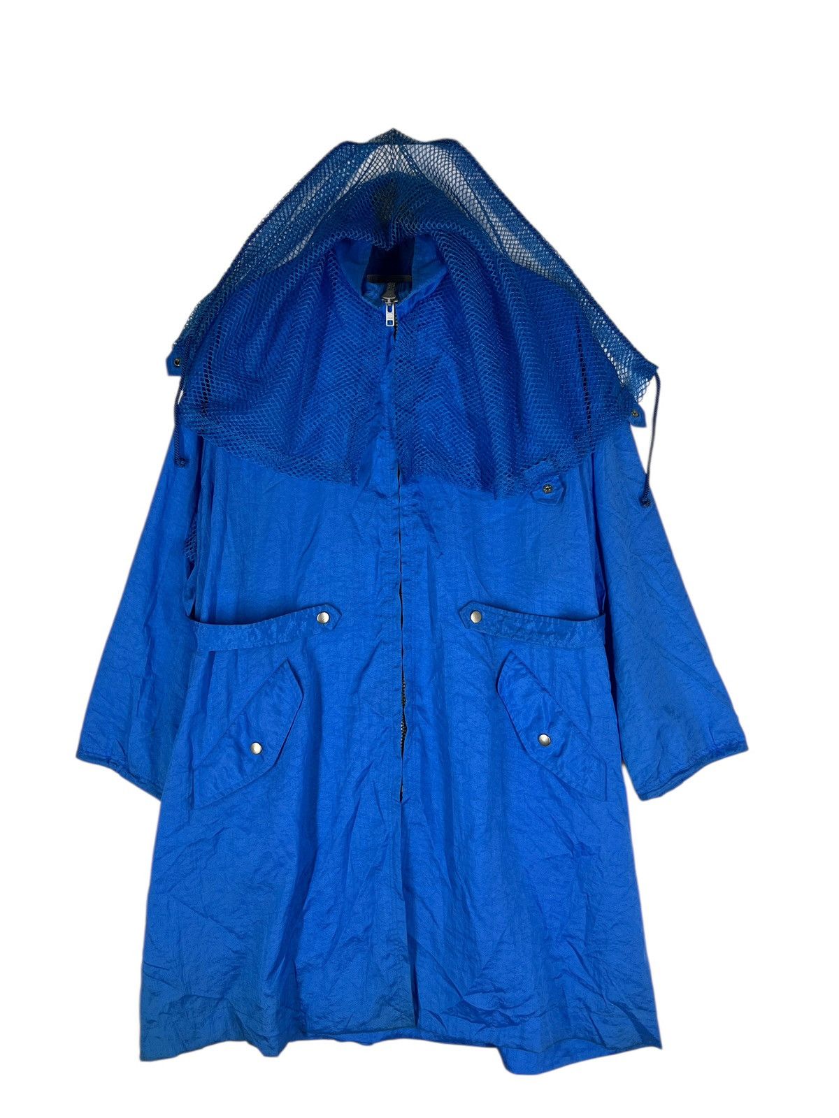 Issey Miyake 🔥 90s Rare Issey Miyake With Mesh Windcoat Made In Japan Size US M / EU 48-50 / 2 - 5 Thumbnail