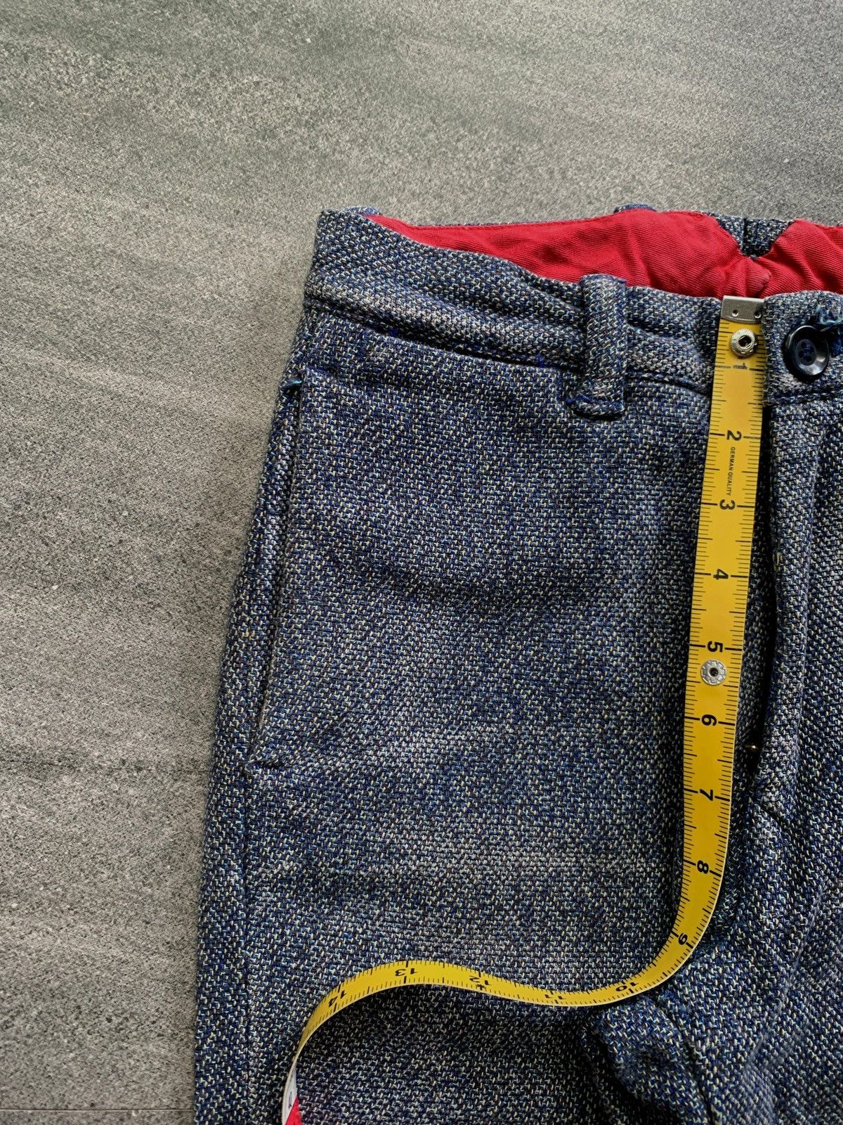 Kapital Tweed Textured Flared Pants Size US 27 - 12 Thumbnail