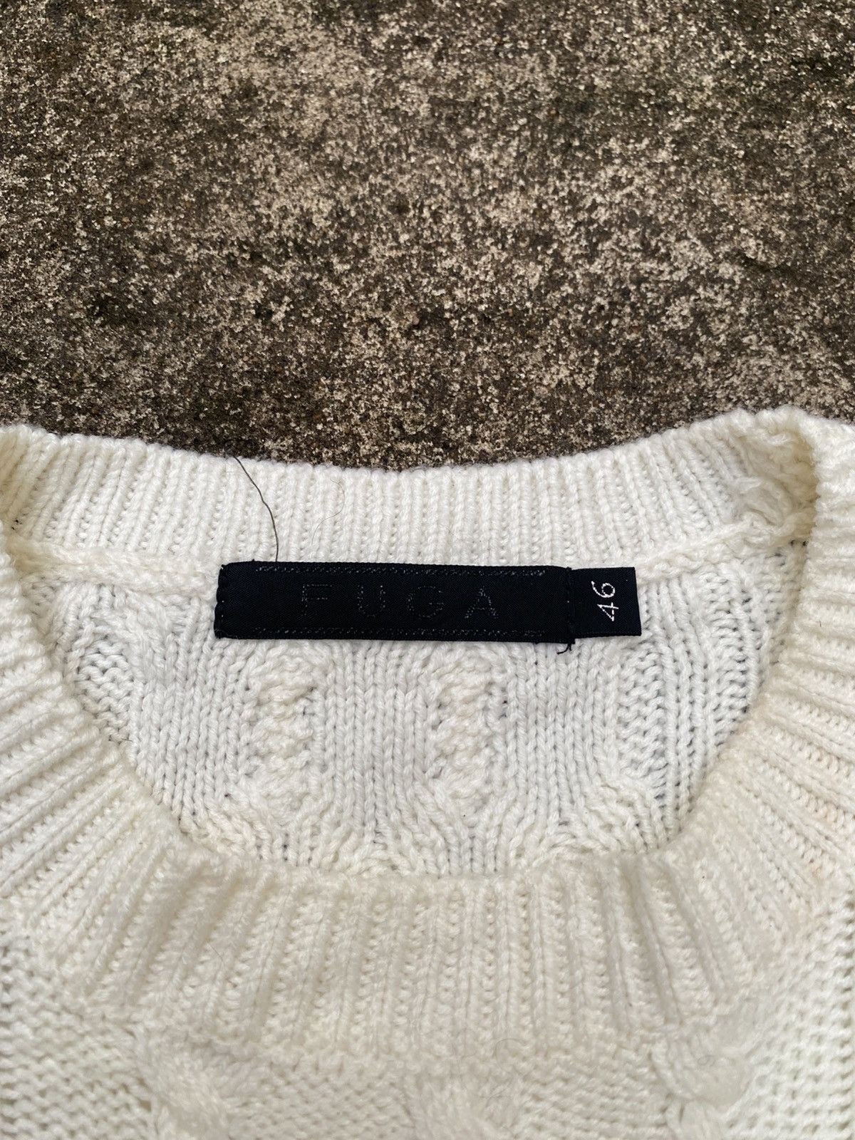 If Six Was Nine × Japanese Brand × Le Grande Bleu (L.G.B.) FUGA CABLE SWEATSHIRT KNIT Size US M / EU 48-50 / 2 - 3 Thumbnail