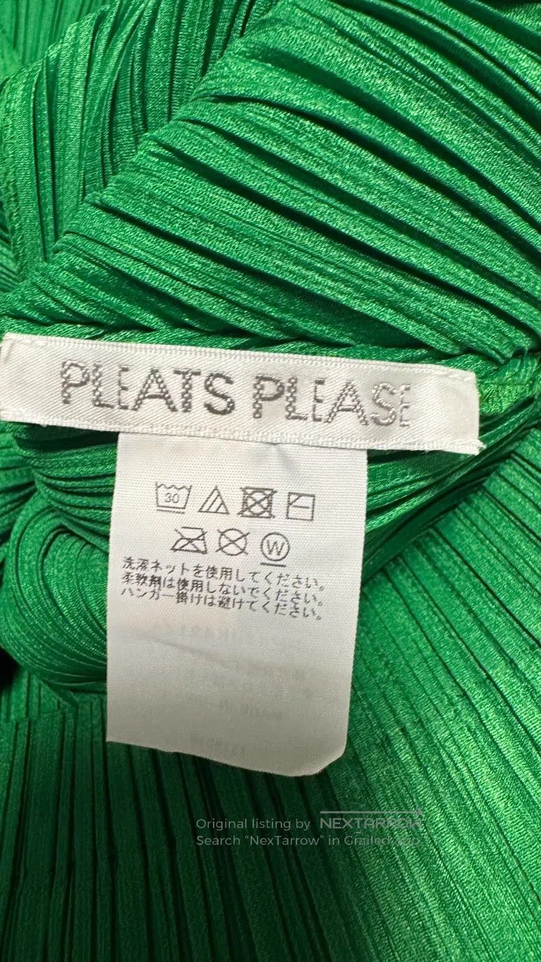 Issey Miyake Issey Miyake Green Top Size M / US 6-8 / IT 42-44 - 3 Thumbnail