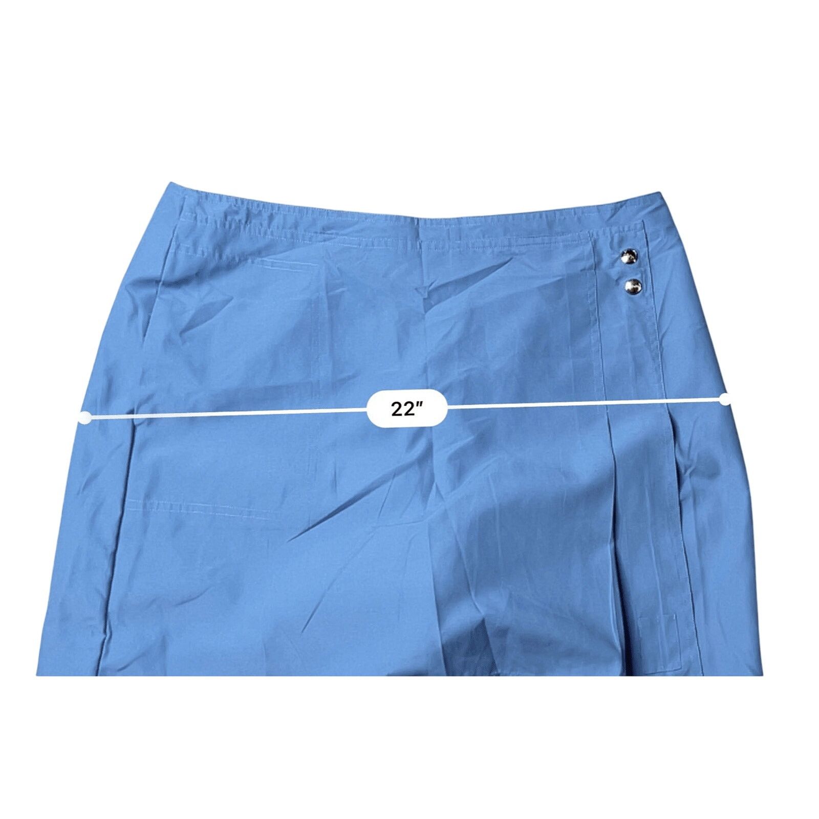 Izod Izod Golf X-Tra Dry Microfiber High Rise Blue Lake Skort 14 Size 36" / US 14 / IT 50 - 9 Thumbnail