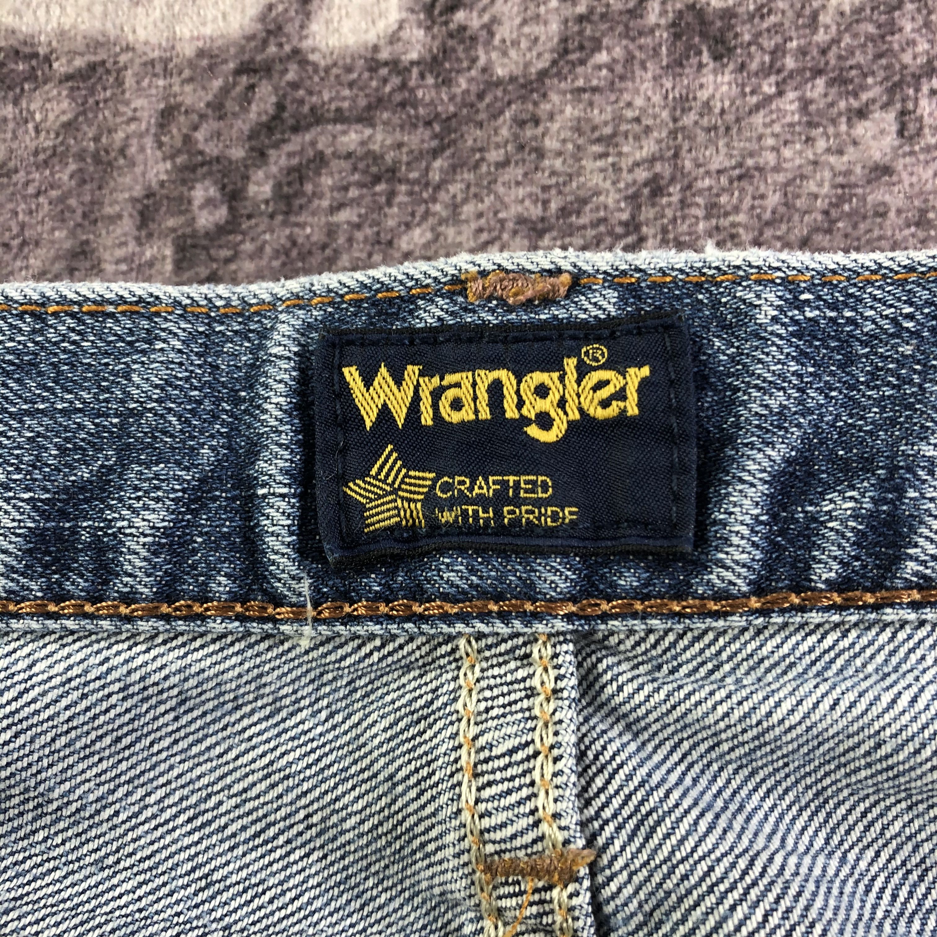 Vintage × Wrangler Vintage Blue Wash Wrangler Jeans-JM3272 Size US 34 / EU 50 - 8 Thumbnail
