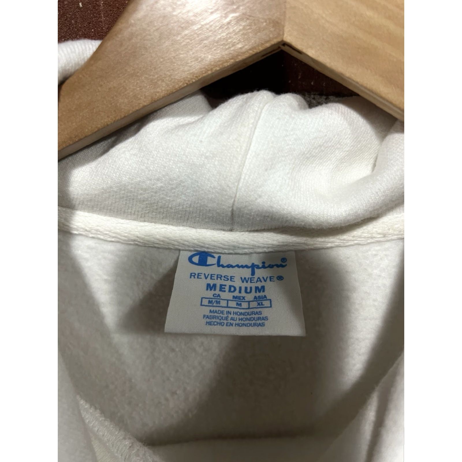 Champion Champion Womens Pullover Sweatshirt White Cropped Reverse Weave Size M Size M / US 6-8 / IT 42-44 - 3 Thumbnail