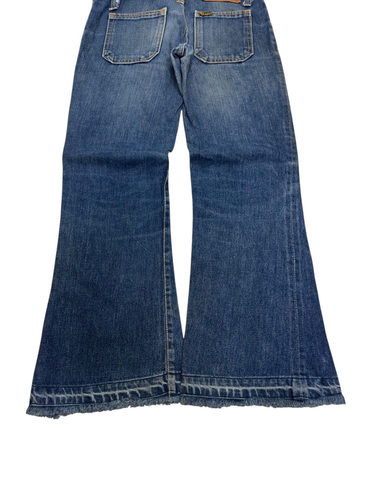 Hysteric Glamour Mc Campbell Release Hem Flare Denim Shorter Inseam Fit Size US 30 / EU 46 - 14 Thumbnail