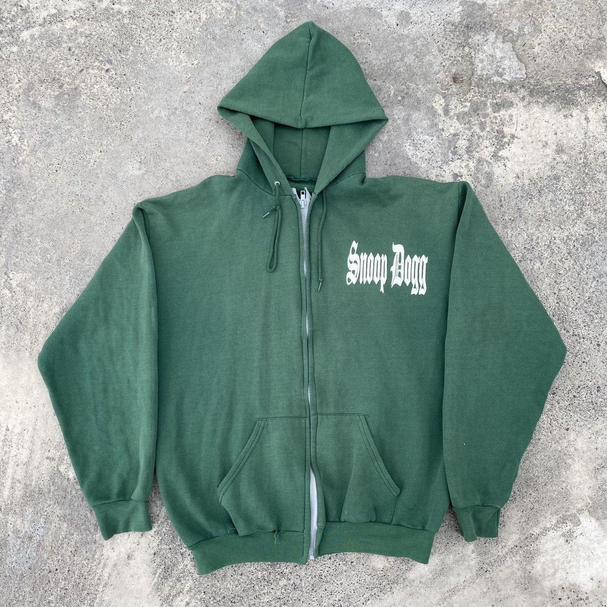 Rap Tees Vintage 90s Snoop Dogg Distressed Hoodie Size US L / EU 52-54 / 3 - 1 Thumbnail