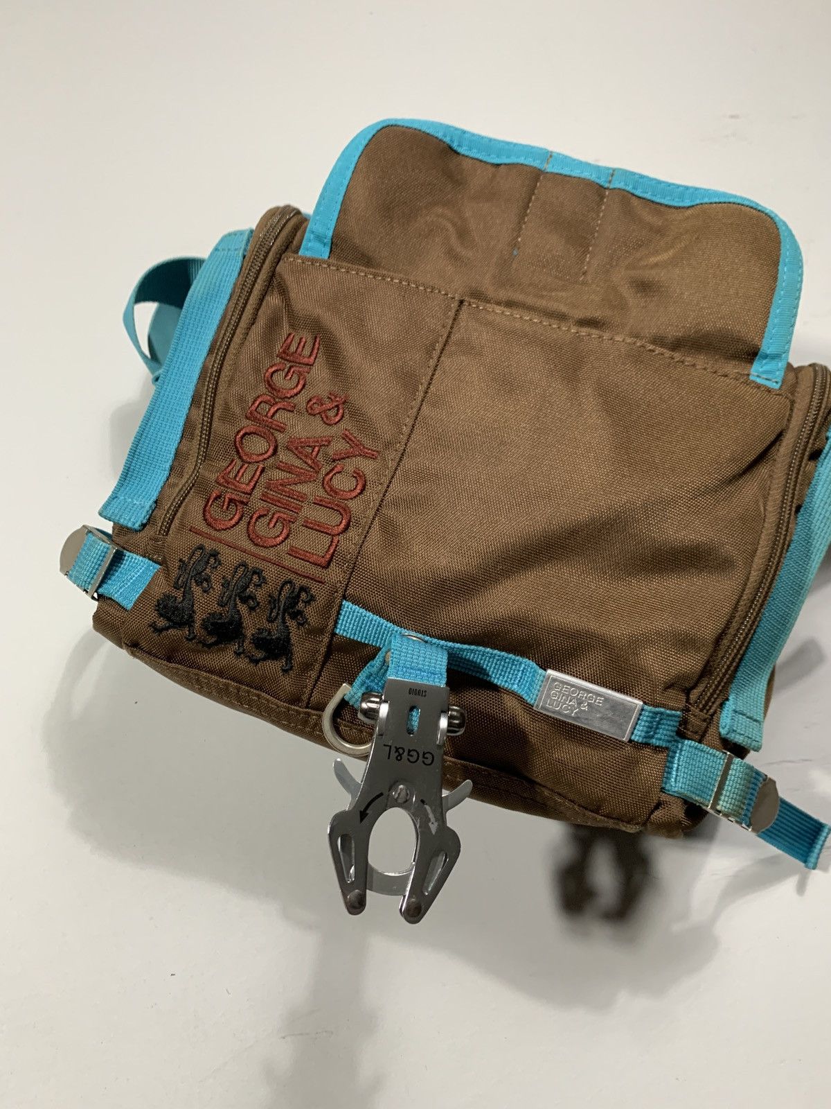 Japanese Brand Vintage GGL George Gina & Lucy Crossbody Messenger Bag Y2K Size ONE SIZE - 4 Thumbnail