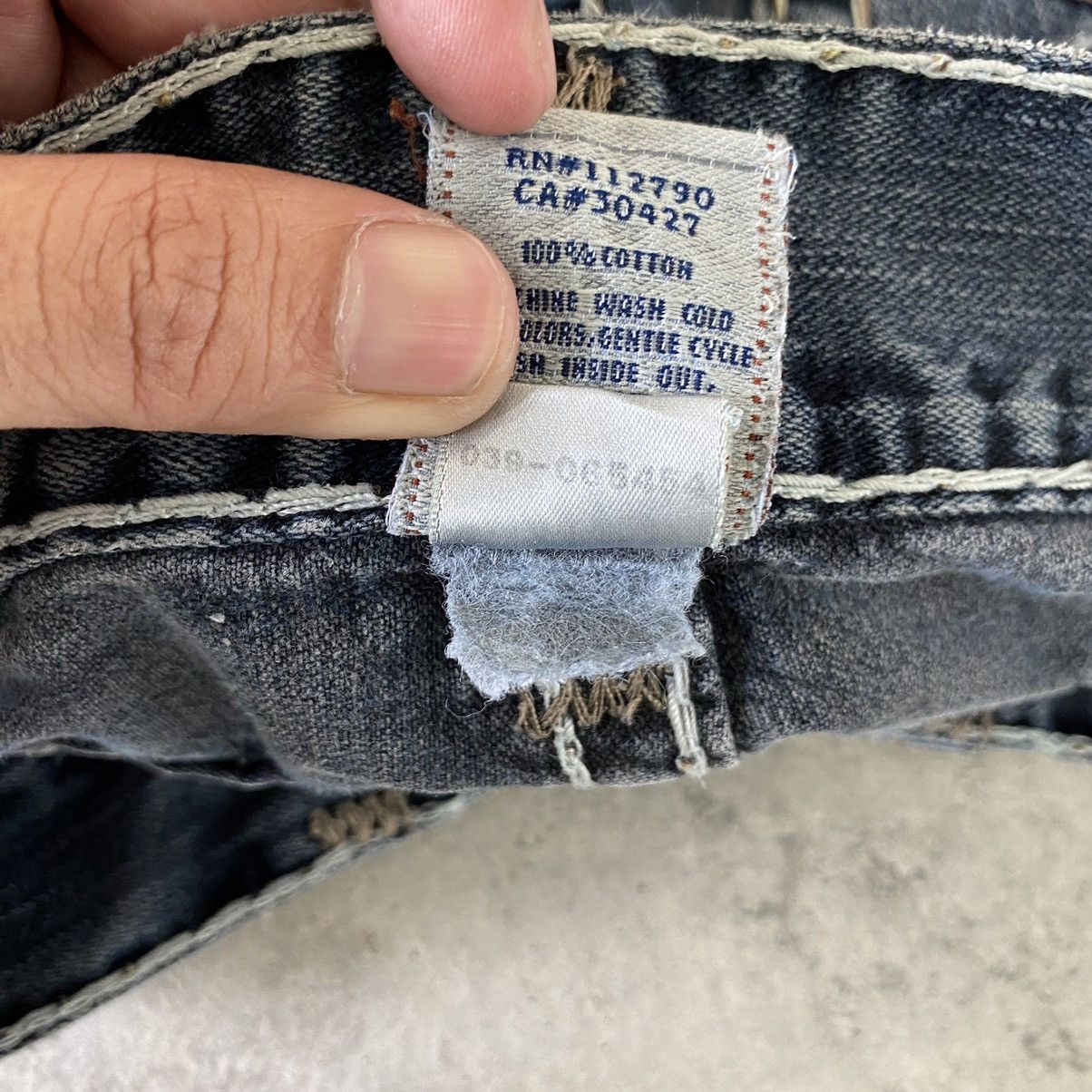 True Religion Vintage True Religion Billy Super T Flared Denim Jeans Size US 32 / EU 48 - 25 Thumbnail