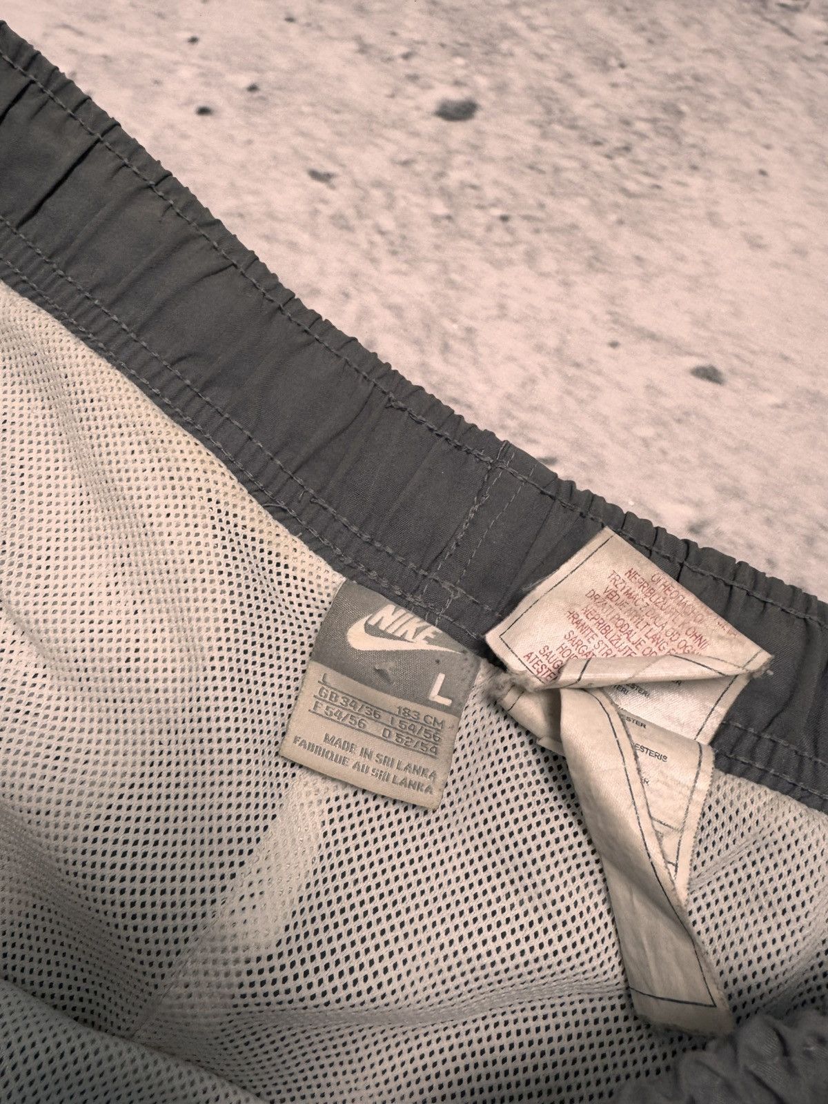 Nike × Vintage NIKE VINTAGE BASIC LOGO OVERSIZE BAGGY PANTS Size US 34 / EU 50 - 6 Thumbnail