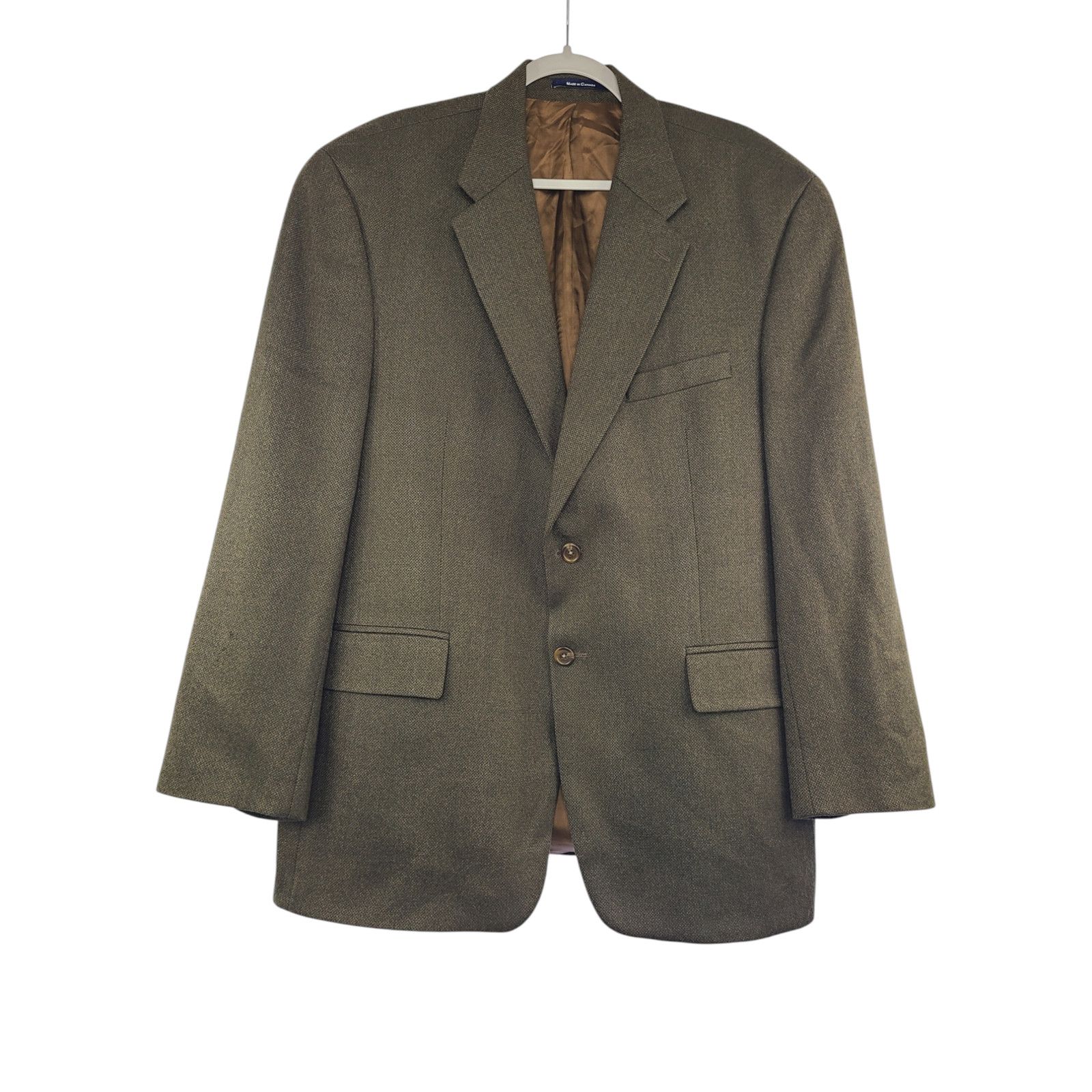 Ralph Lauren Chaps Ralph Lauren Blazer Men's 44 R Plaid Wool Vintage Size 44R - 1 Thumbnail