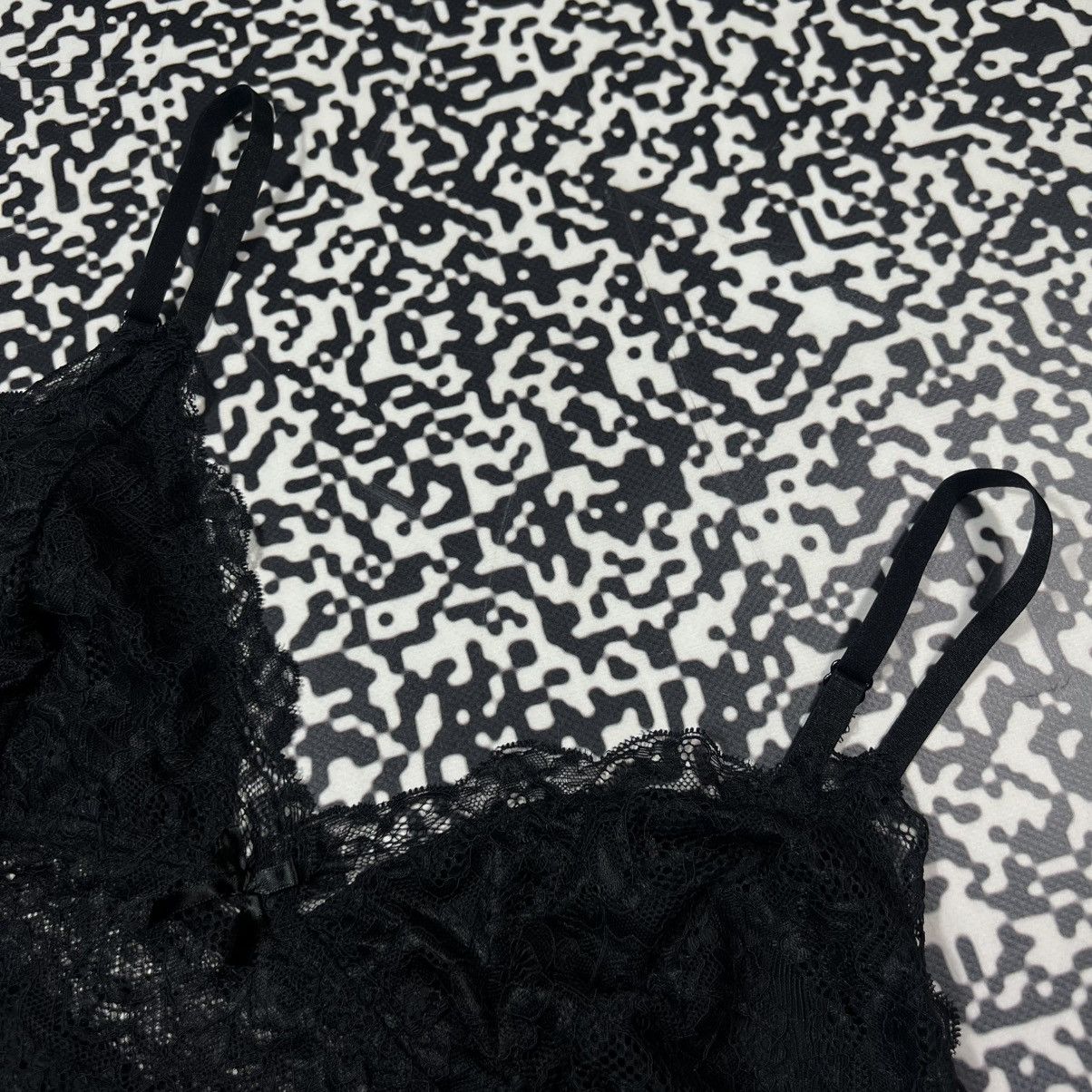 Vintage Vintage Y2K Sexy Nightie Mini Dress Retro Sleepwear Style Size L / US 10 / IT 46 - 12 Thumbnail