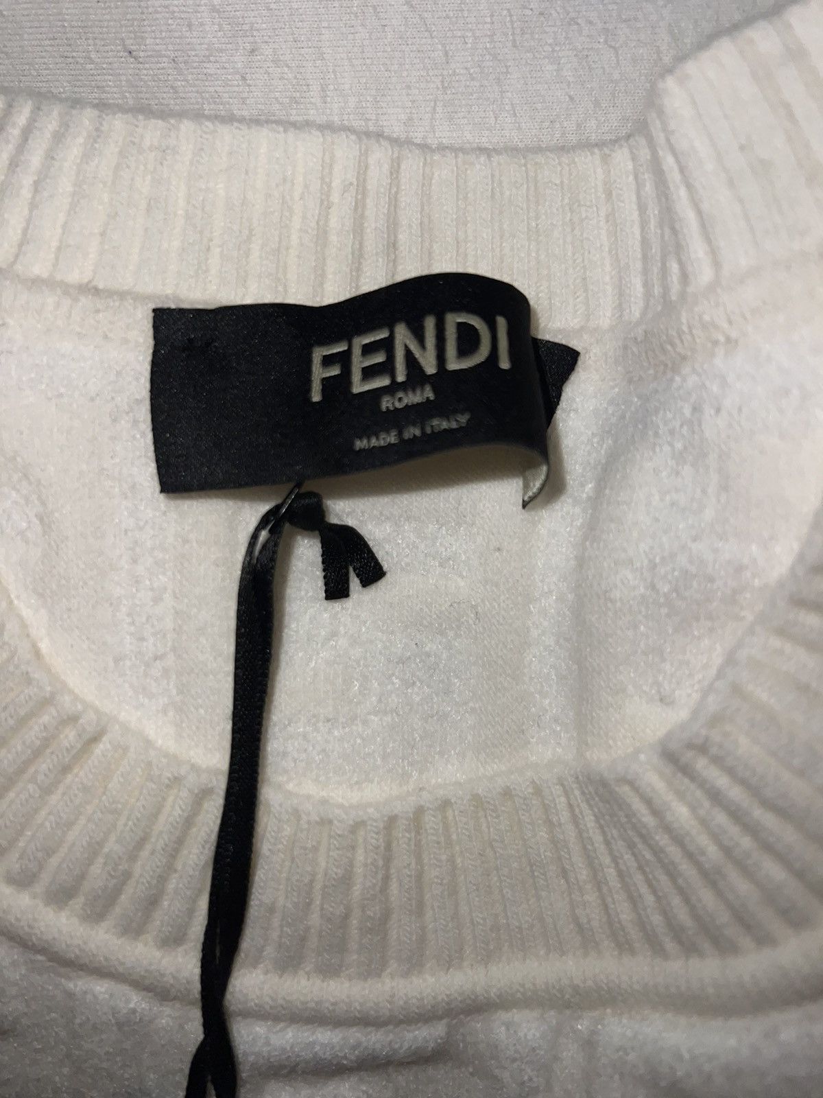 Fendi Fendi Embossed FF Logo Sweatshirt Size US L / EU 52-54 / 3 - 9 Thumbnail