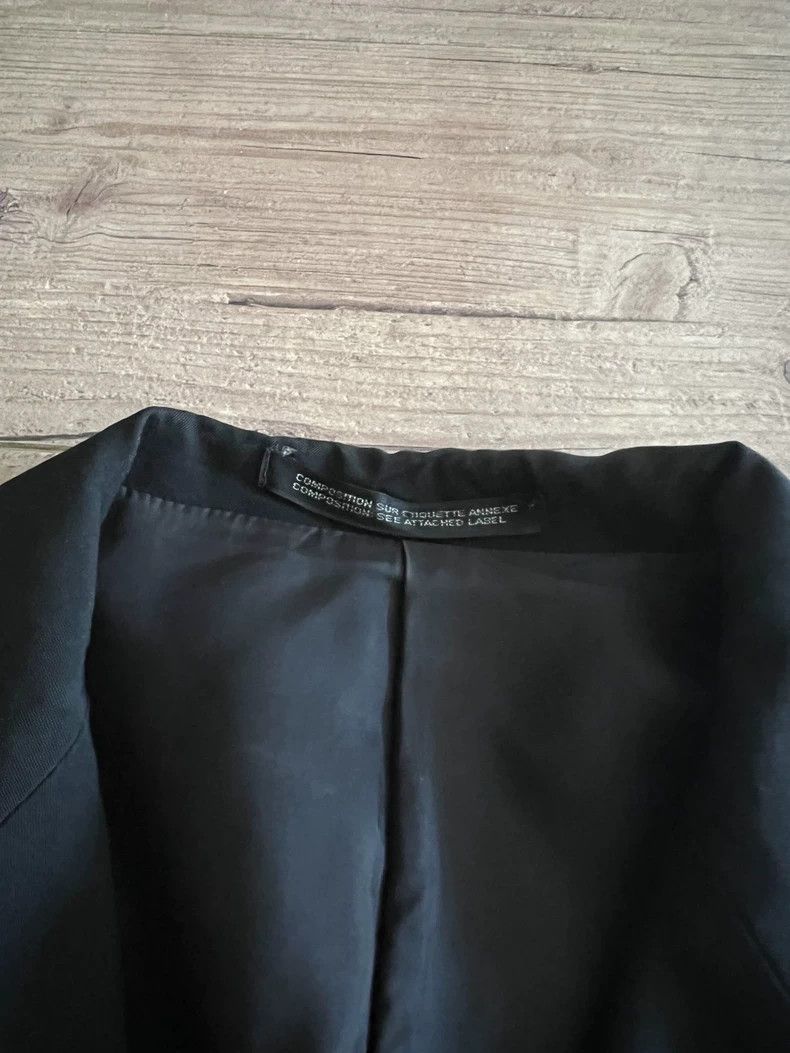 Yohji Yamamoto Yohji Yamamoto size 2 Black hourglass suit 2501-Nextarrow Size 36R - 7 Thumbnail