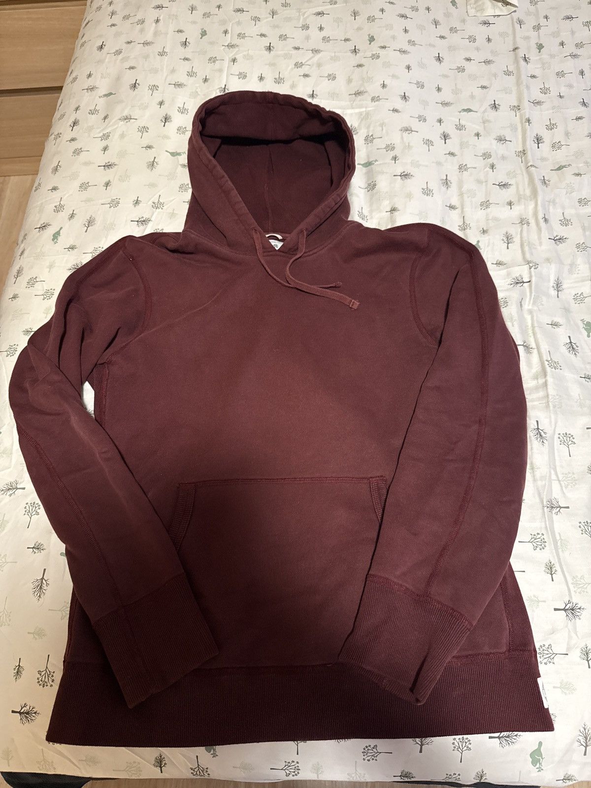 Reigning Champ Reigning Champ Crimson Midweight Hoodie Size US S / EU 44-46 / 1 - 1 Preview