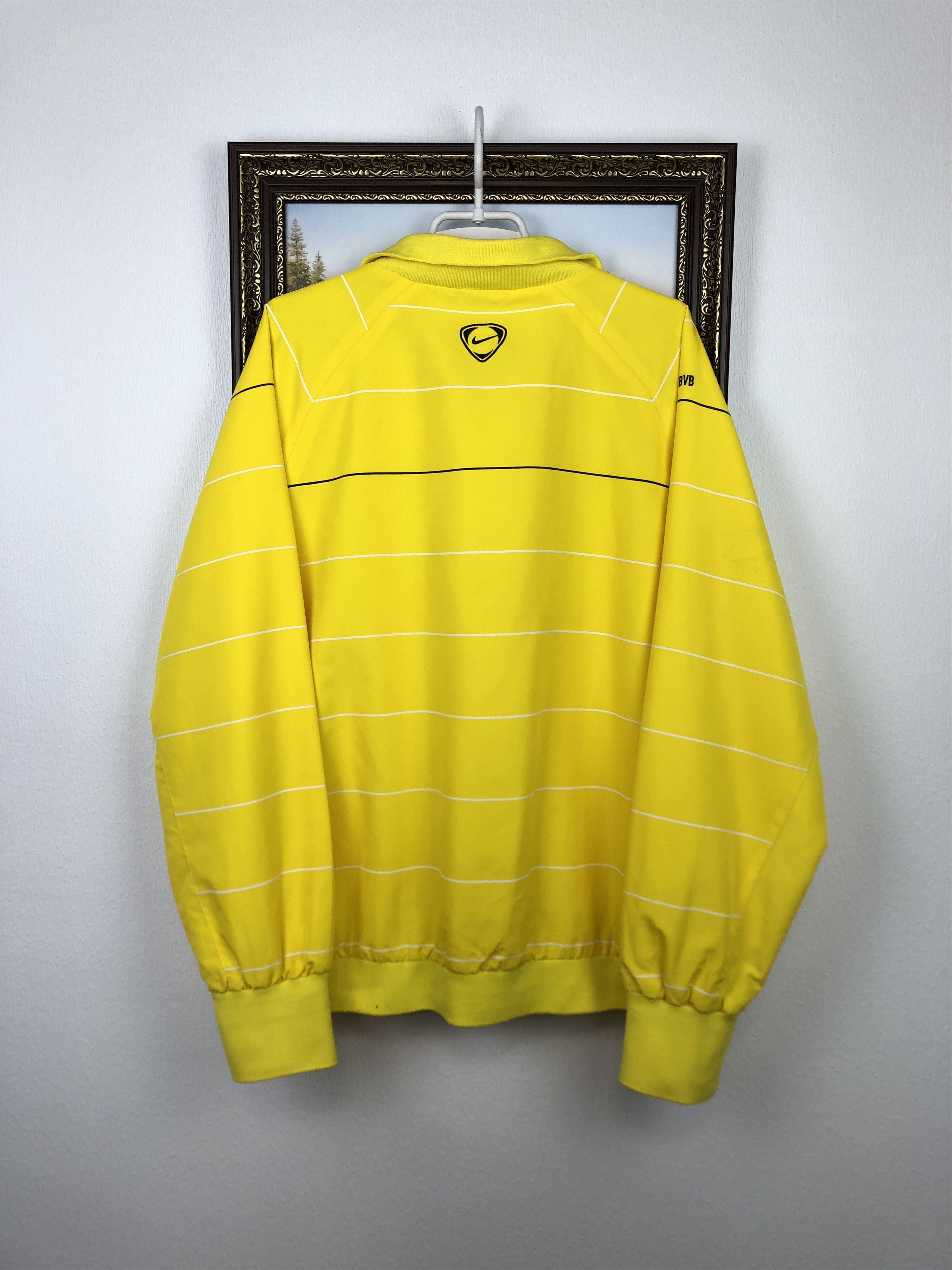 Nike × Vintage Vintage Nike Borussia Dortmund Football Track Soccer Jacket Size US XL / EU 56 / 4 - 12 Thumbnail