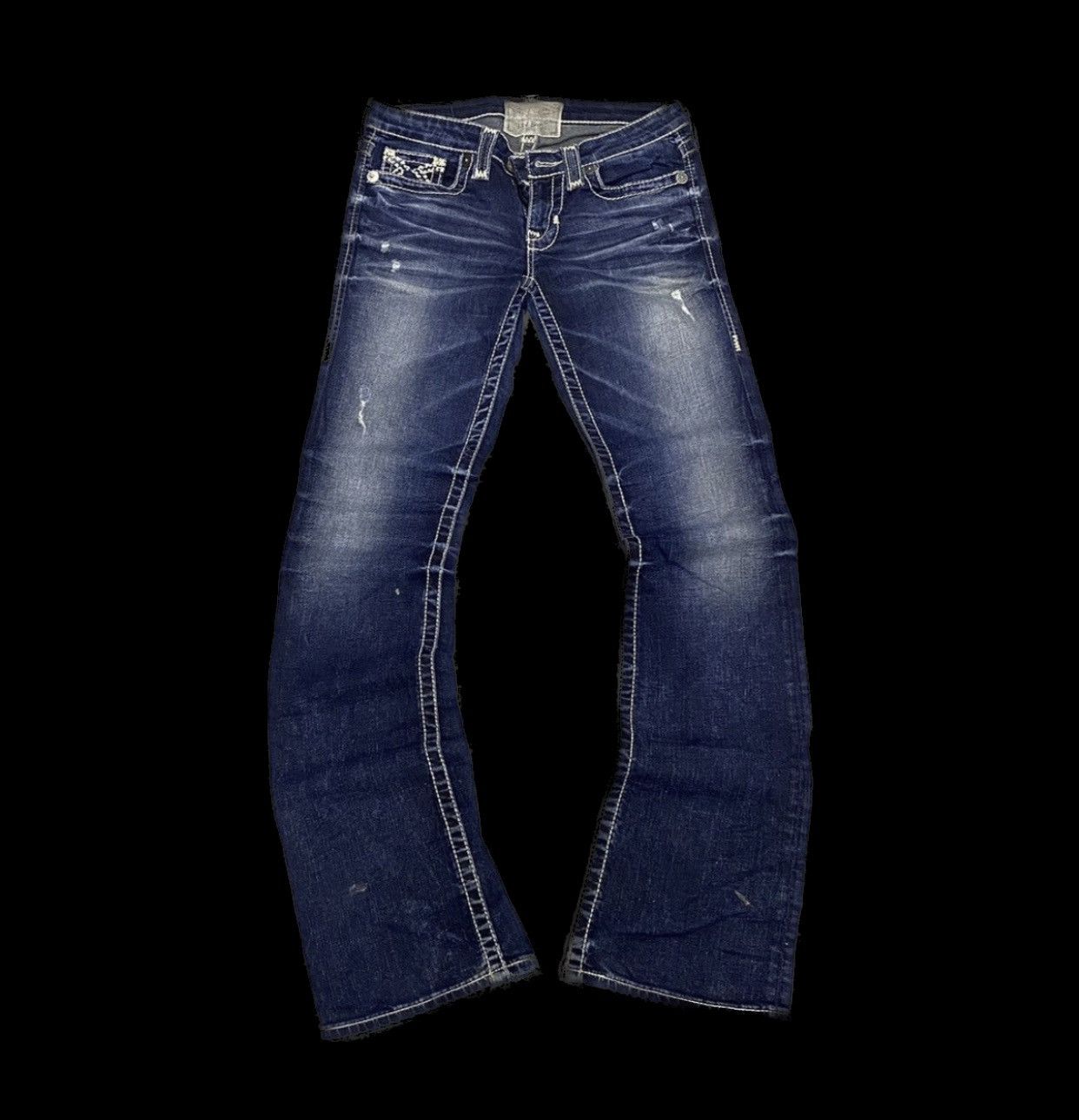 Hysteric Glamour × Japanese Brand × Le Grande Bleu (L.G.B.) Flare☠️ Big Star Bootcut Washed Cowboy Punk 90s Size US 30 / EU 46 - 1 Thumbnail