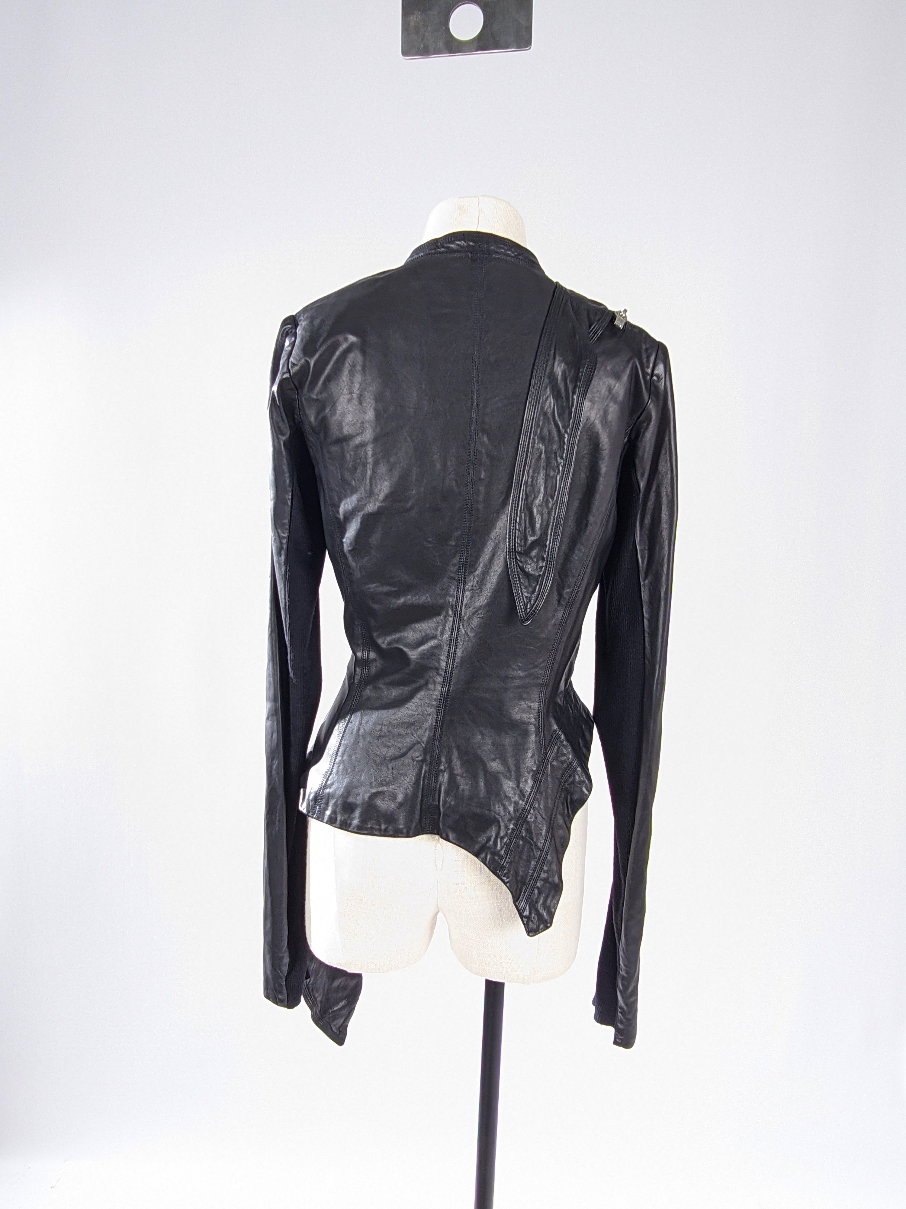 Rick Owens Rick Owens leather jacket Size M / US 6-8 / IT 42-44 - 4 Thumbnail