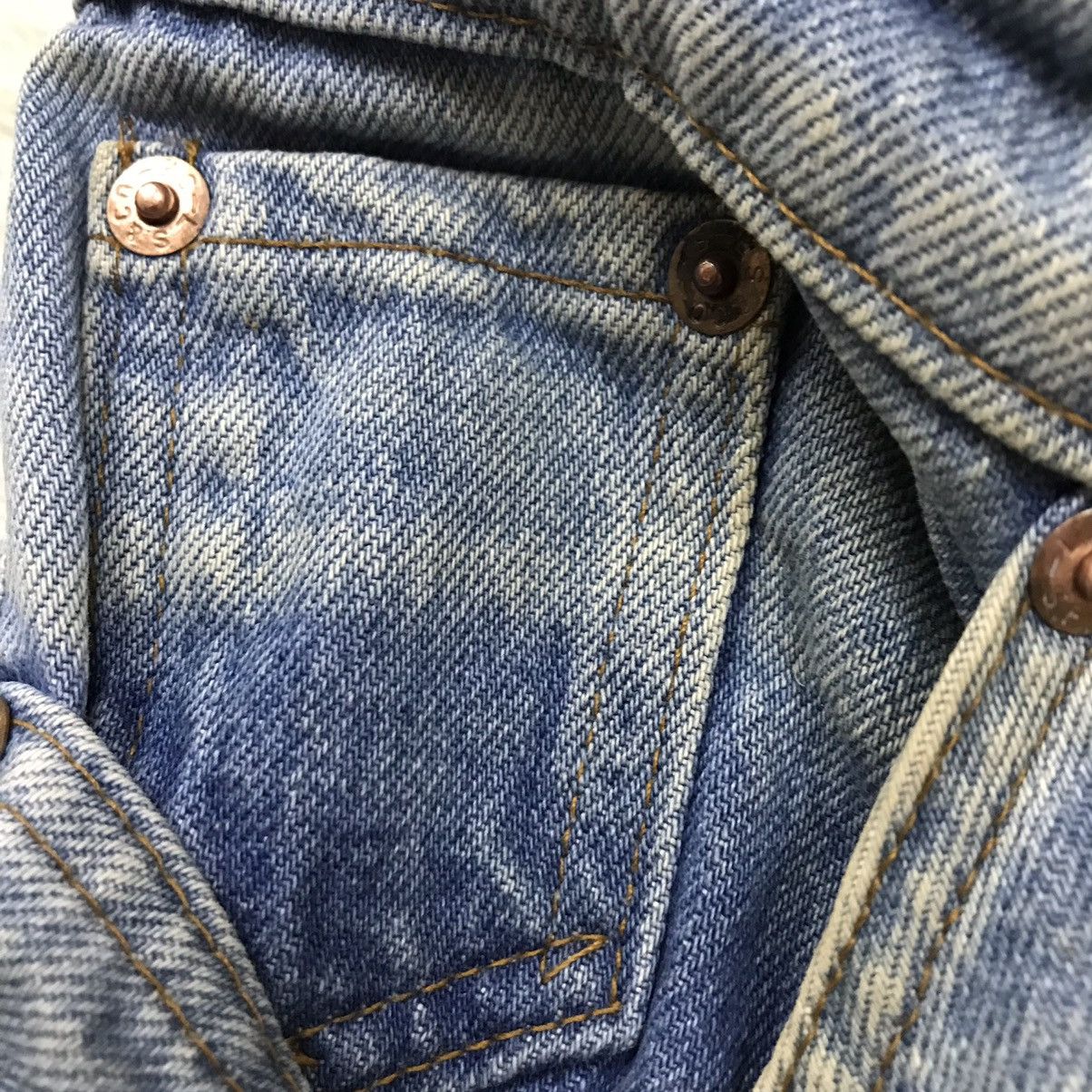 Vintage Levis Lot 506 Distressed Denim Jeans