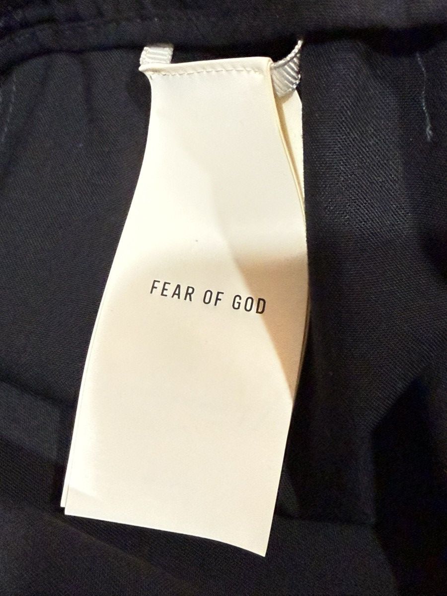 Fear of God Fear of God Oxford Drawstring Eternal Pants Black Size Large Size US 34 / EU 50 - 10 Thumbnail