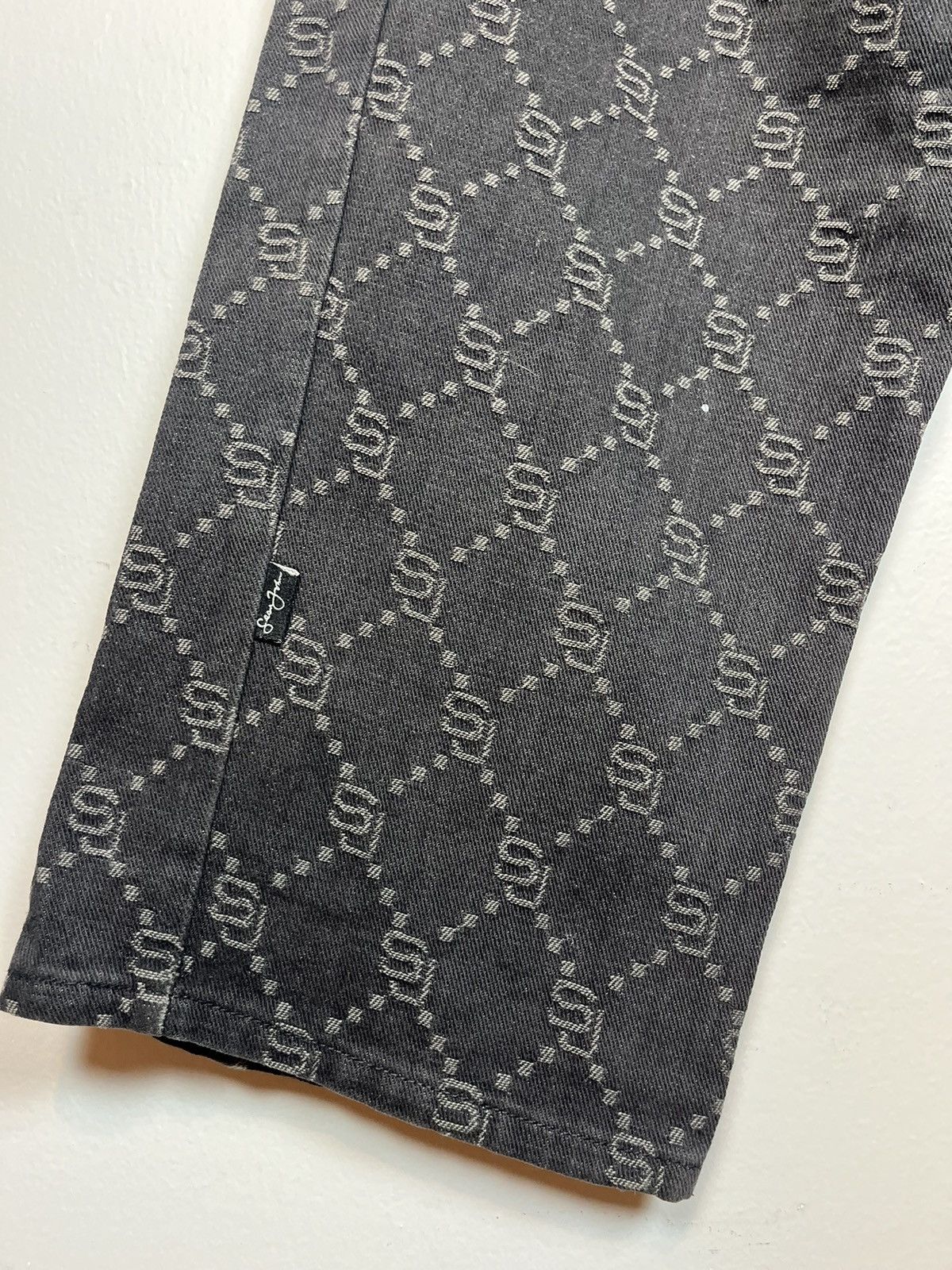 Japanese Brand Sean John Gucci Monogram denim Size US 32 / EU 48 - 4 Thumbnail