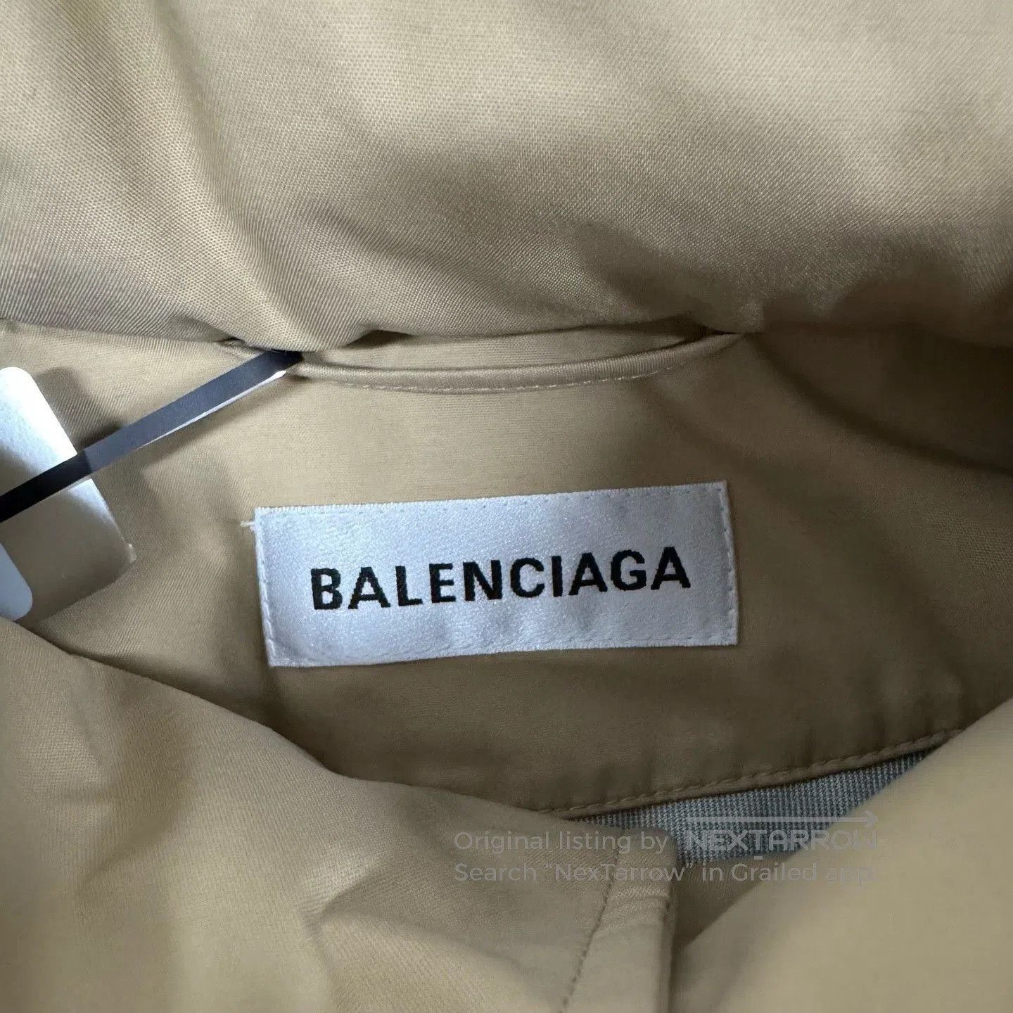 Balenciaga Balenciaga Oversized Back Logo Windbreaker. Size XS / US 0-2 / IT 36-38 - 4 Thumbnail