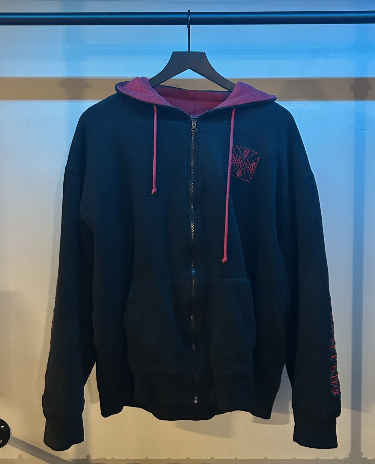 West Coast Choppers West Coast Choppers Jesse James Thermal Lined Zip Up Hoodie Size US XL / EU 56 / 4 - 1 Thumbnail