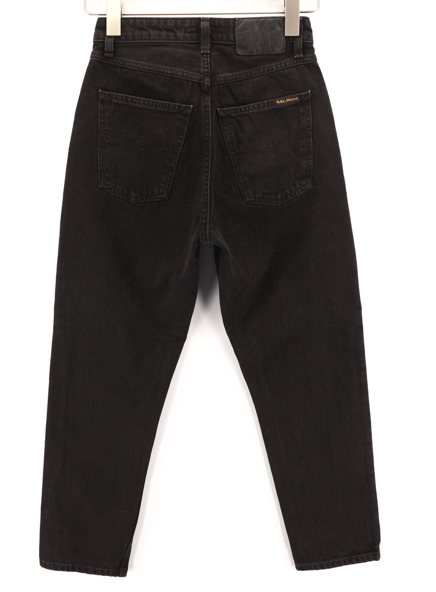 Nudie Jeans BREEZY BRITT W25/L26 Black Cotton Jeans 80688 Size 25" / US 0 / IT 36 - 2 Thumbnail