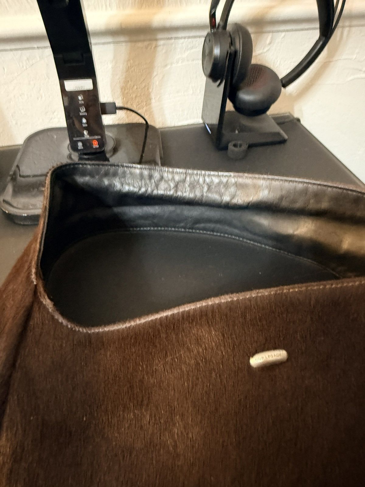 Our Legacy Our Legacy Pony Hair Hobo Bag — Brown — Very Good Size ONE SIZE - 4 Thumbnail