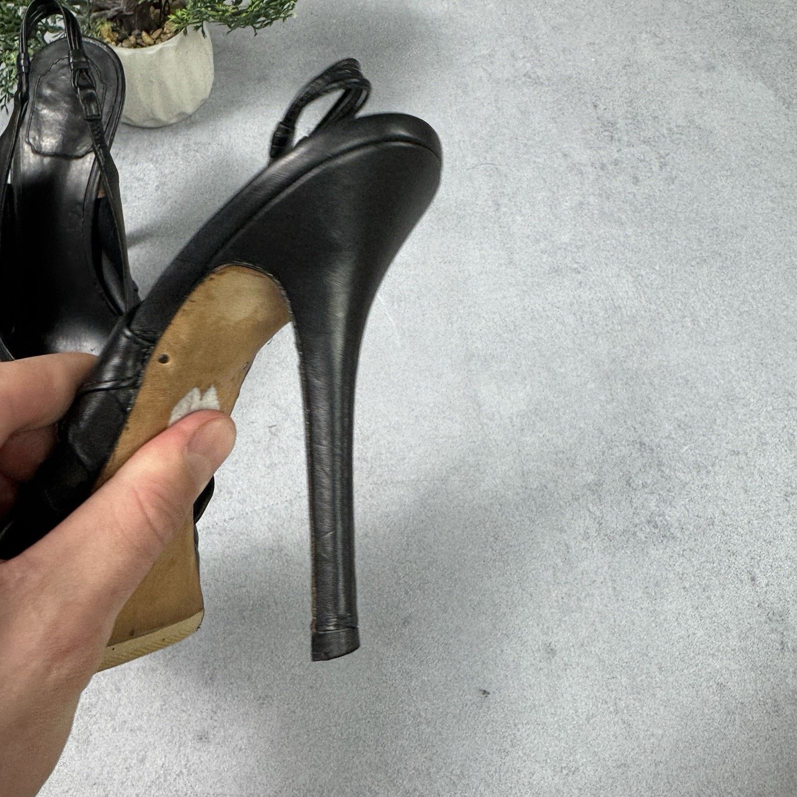 Dior Vintage Christian Dior Heels Black Size 40 Us 10 Metallic Size US 10 / IT 40 - 23 Thumbnail