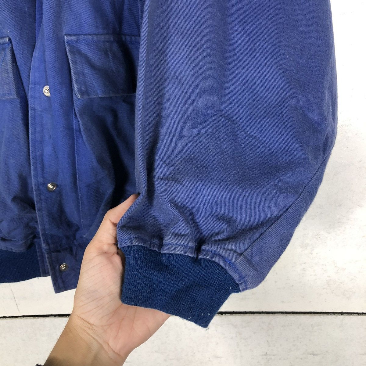 Japanese Brand 🔥VINTAGE PARACHUTE BONDAGE BIKER BOMBER JACKET SUNNY HOUSE Size US M / EU 48-50 / 2 - 17 Thumbnail