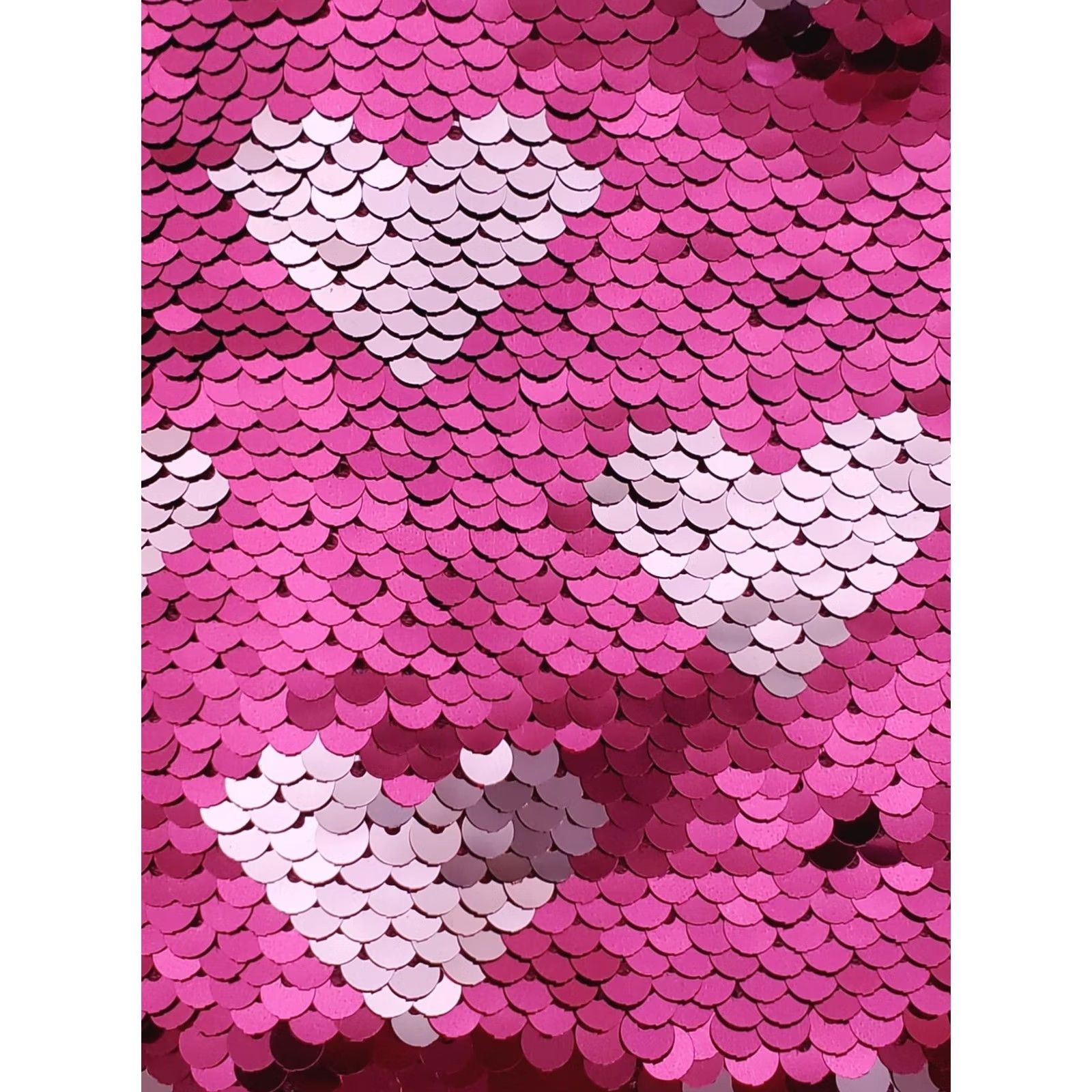 Vintage Sister Jane Nebula Mini Dress All Over Pink Sequin Hearts Women's XS NWT Size XS / US 0-2 / IT 36-38 - 7 Thumbnail