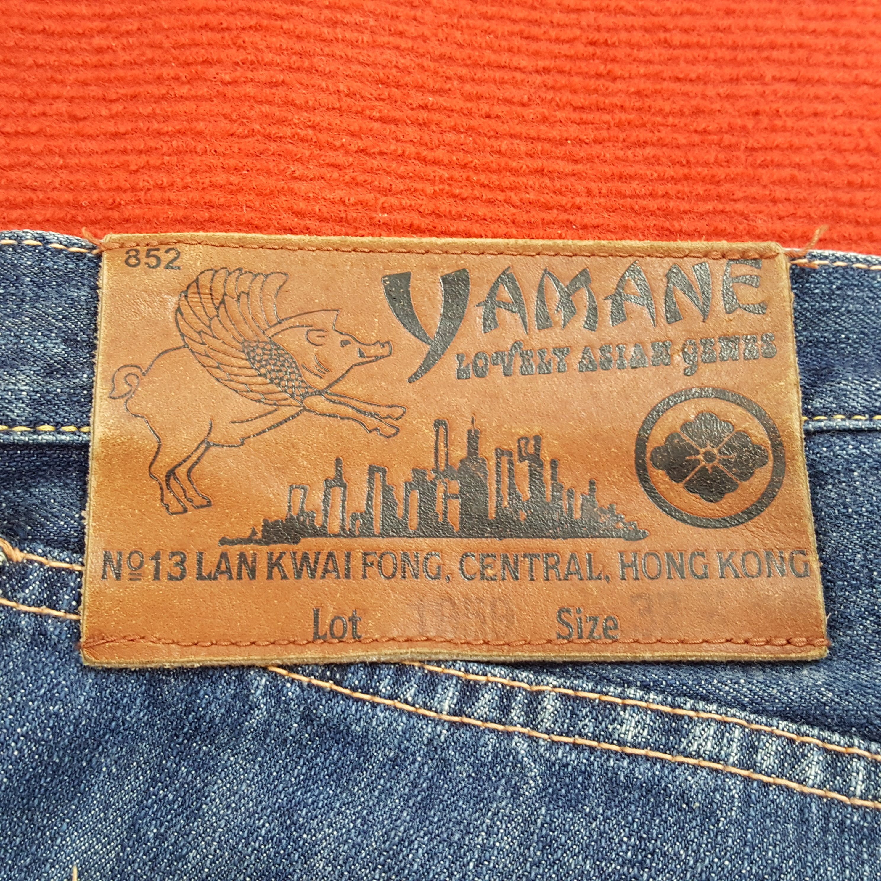 Japanese Brand × Vintage Evisu Yamane Japanese Brand Custom Daicock Style Jeans Size US 31 - 17 Thumbnail