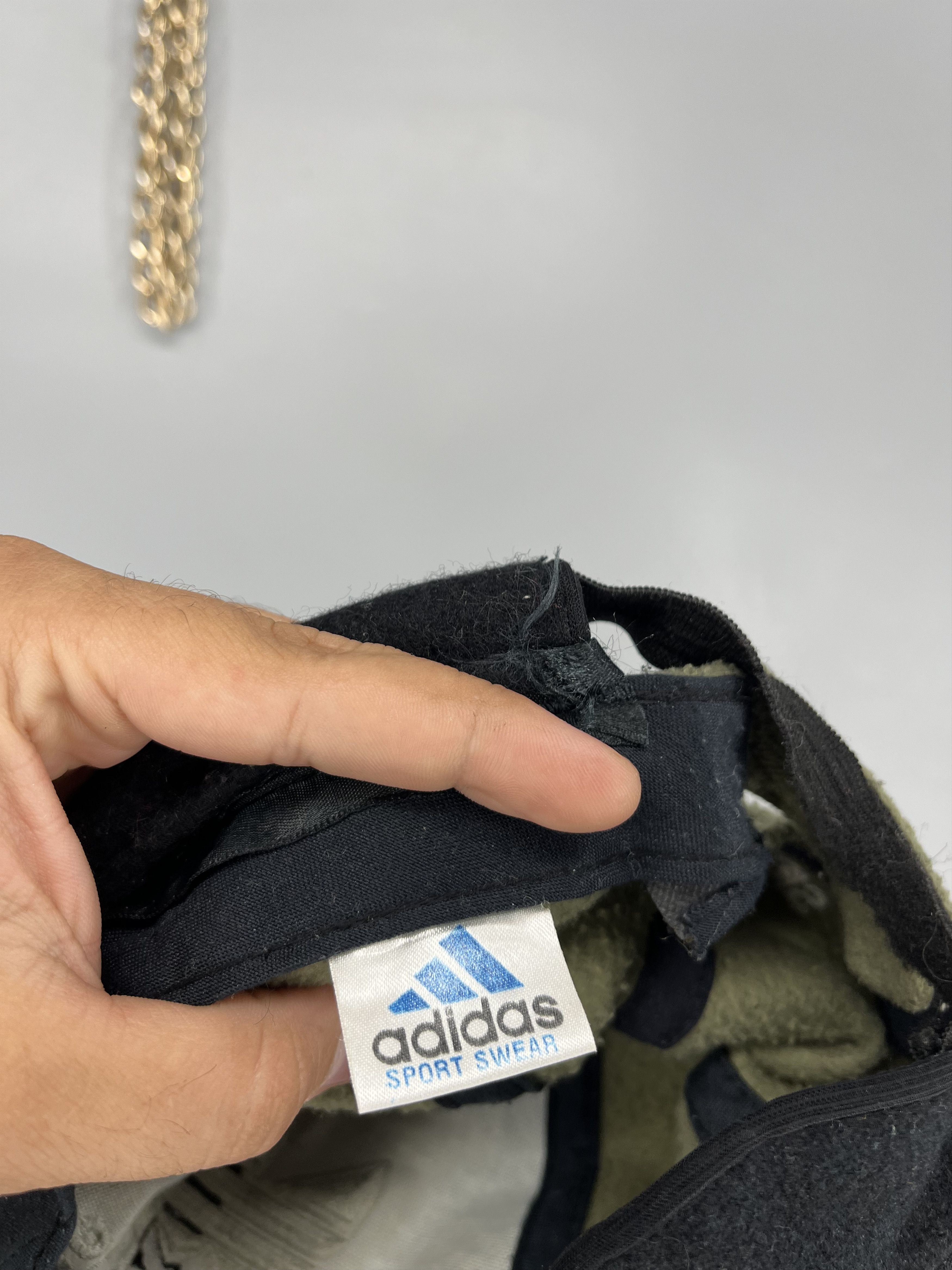 Adidas Vintage 90s Adidas Fleece Winter Gorpcore Cap Size ONE SIZE - 7 Thumbnail