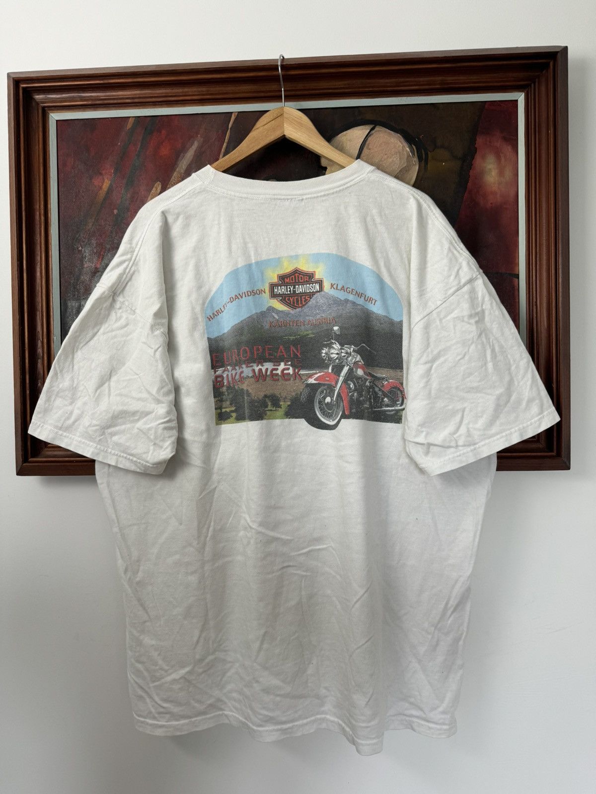 Harley Davidson Harley Davidson Vintage Y2k Tee Motor Cycles 100 Tour Size US XL / EU 56 / 4 - 2 Thumbnail