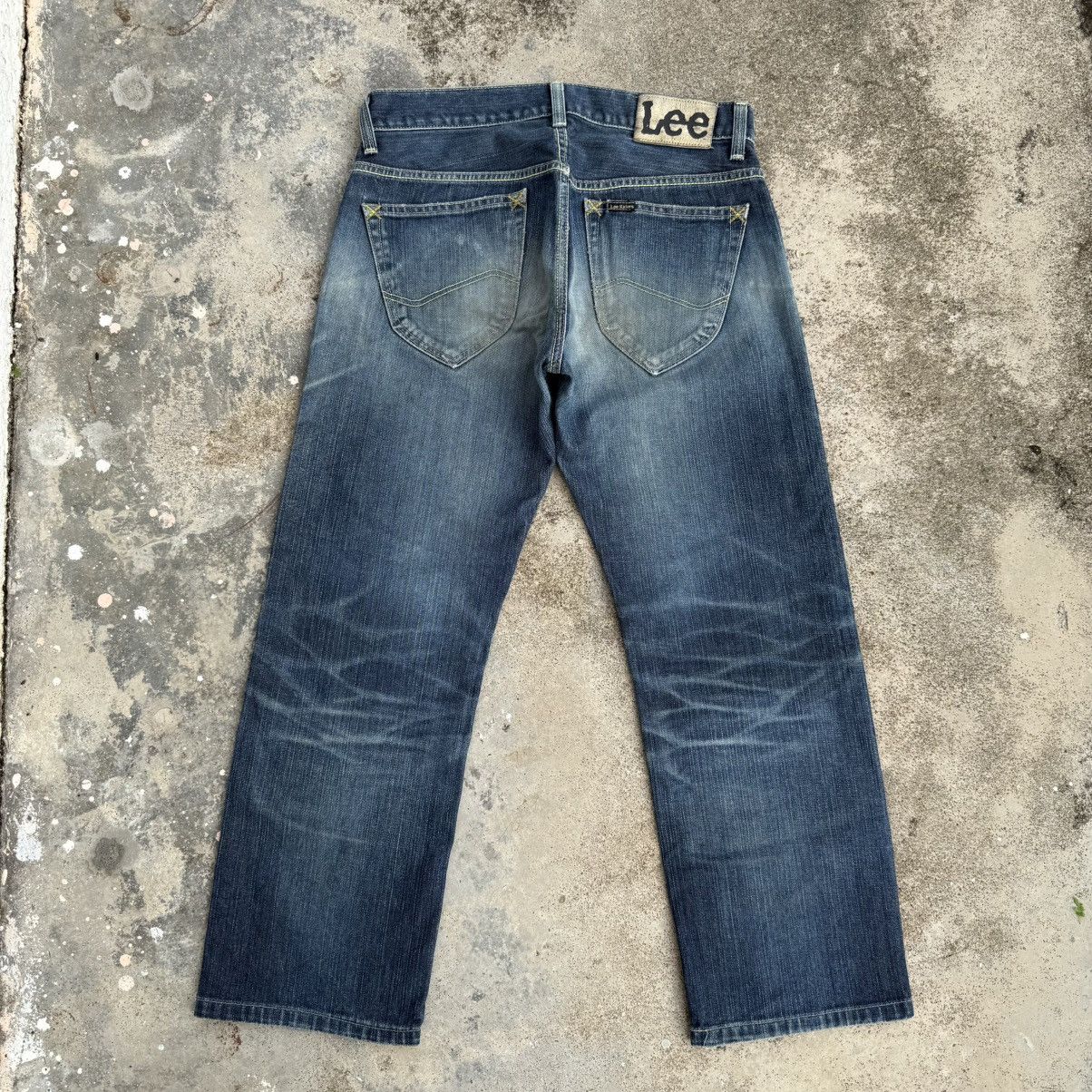 Lee VINTAGE LEE RIDERS DENIM JEAN PANTS Size US 30 / EU 46 - 2 Thumbnail
