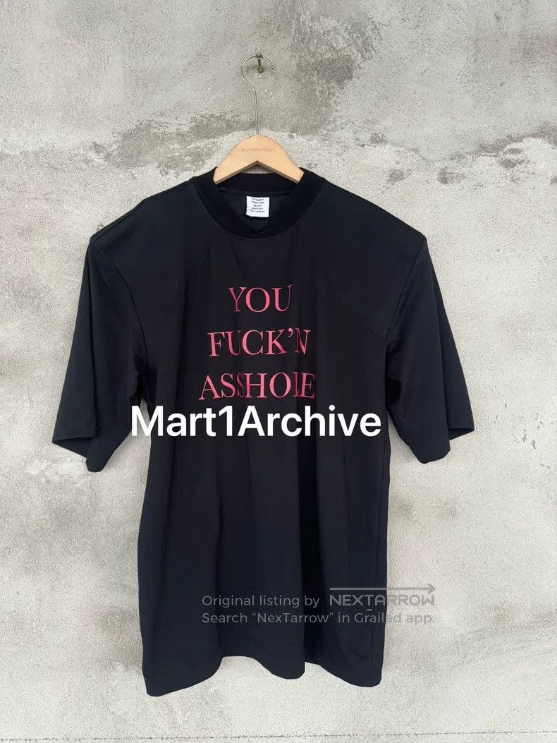 Vetements VETEMENTS Swear words padded short-sleeve Size US M / EU 48-50 / 2 - 1 Thumbnail