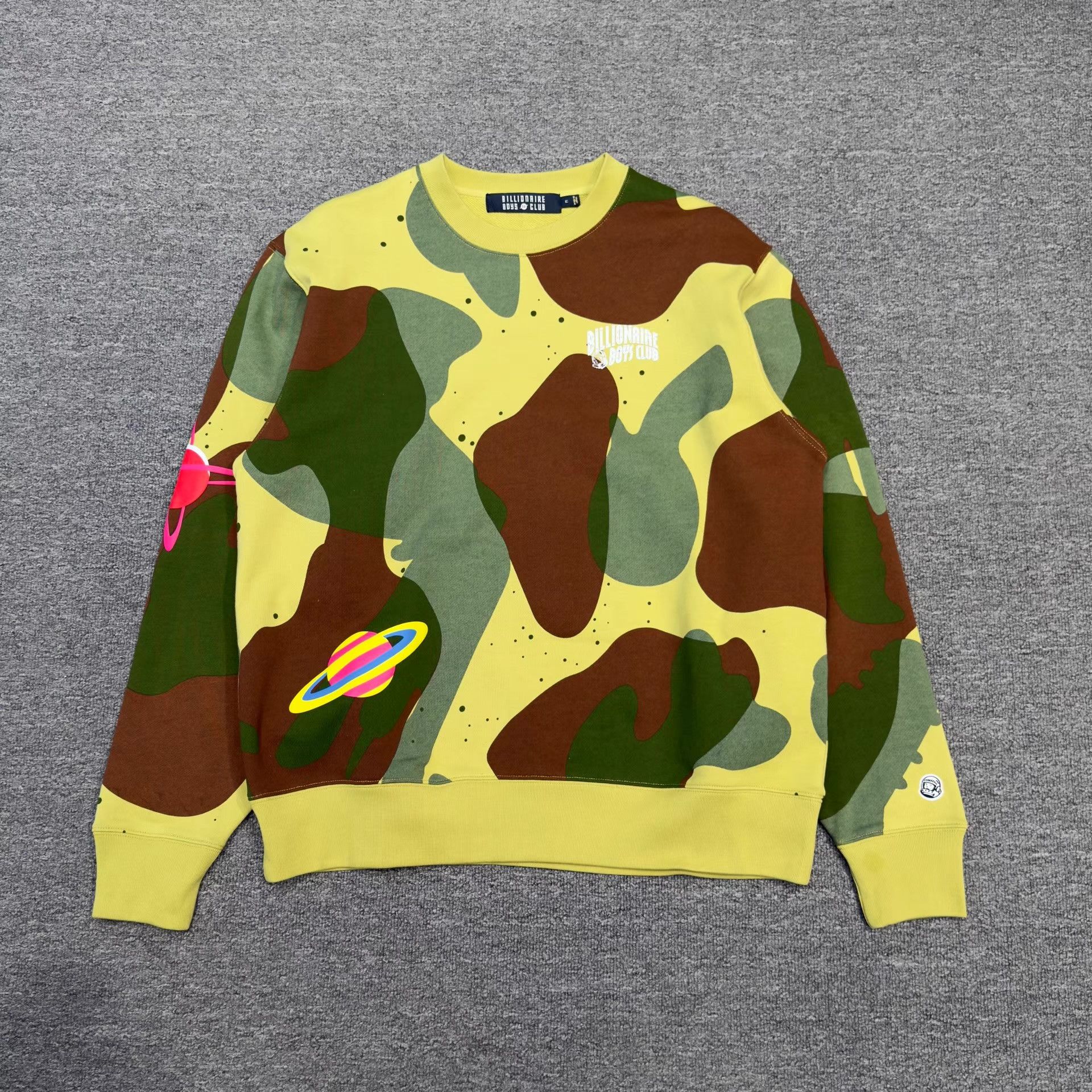 Billionaire Boys Club BBC Camo Sweatshirt Q5 Size US S / EU 44-46 / 1 - 1 Thumbnail