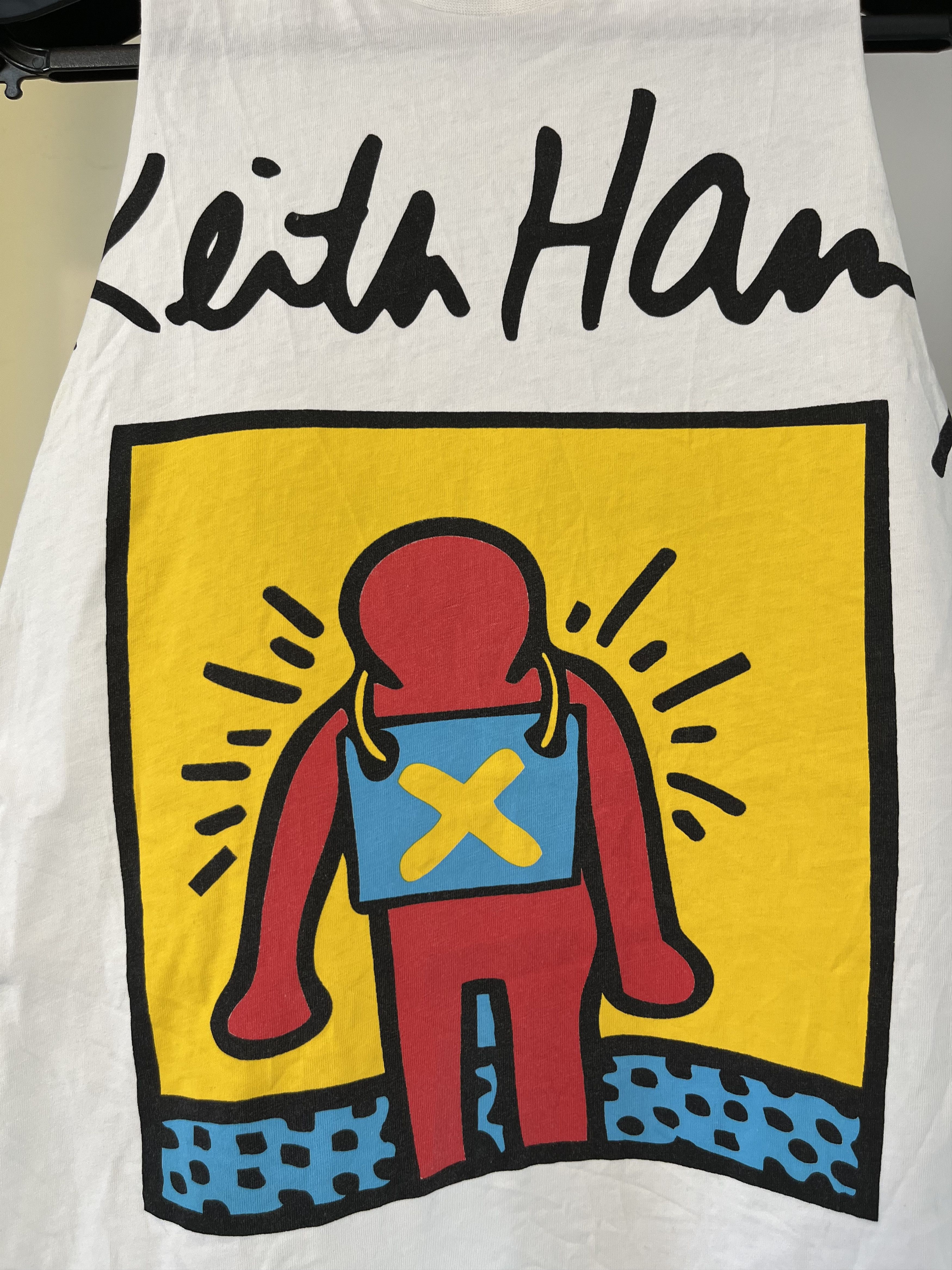 Keith Haring × Vintage Vintage Keith Haring Licensed Tank Tops Tee Size US S / EU 44-46 / 1 - 2 Thumbnail