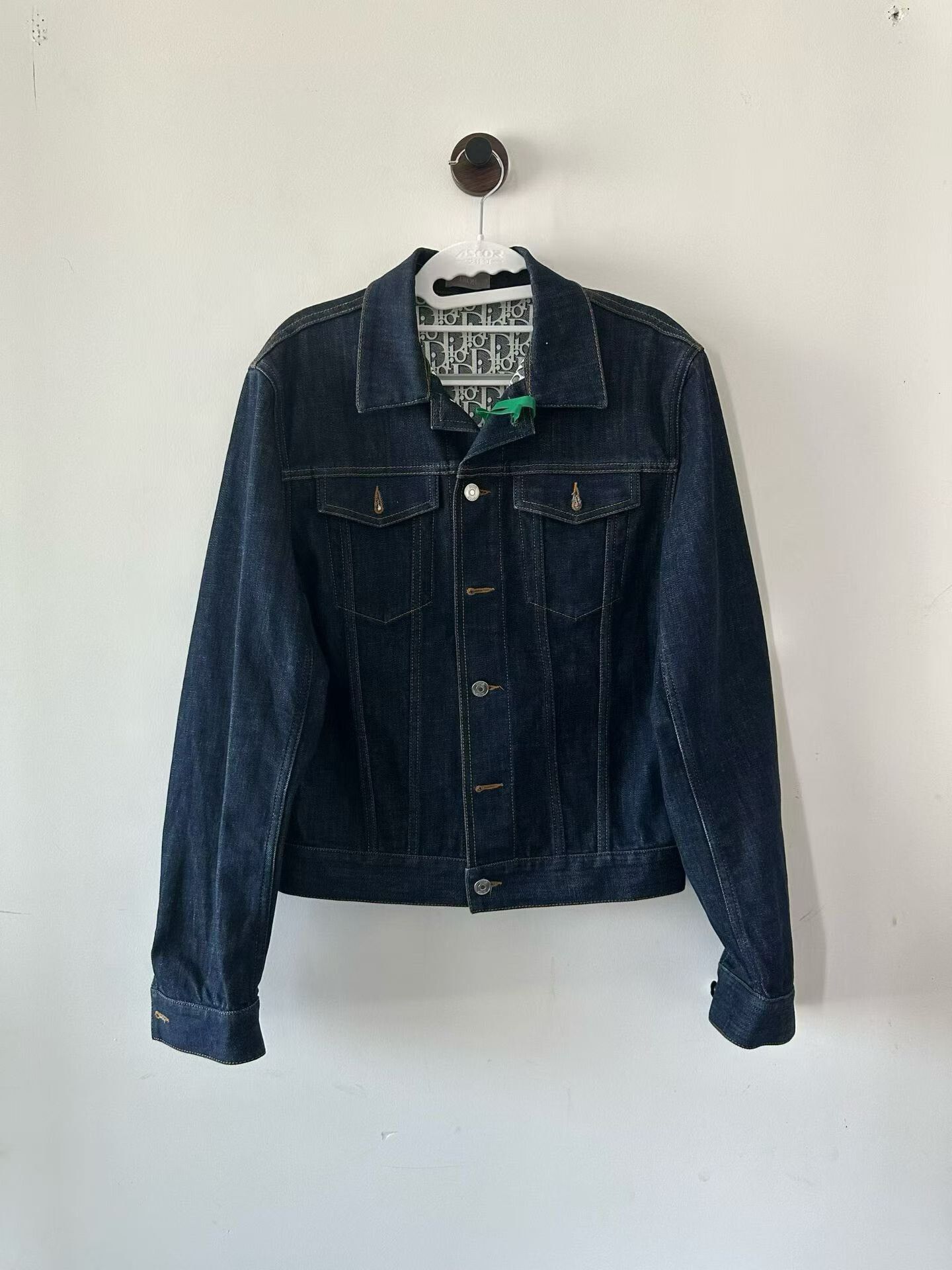 Dior Dior Lined All-Over Print Denim Jacket Size US S / EU 44-46 / 1 - 1 Thumbnail