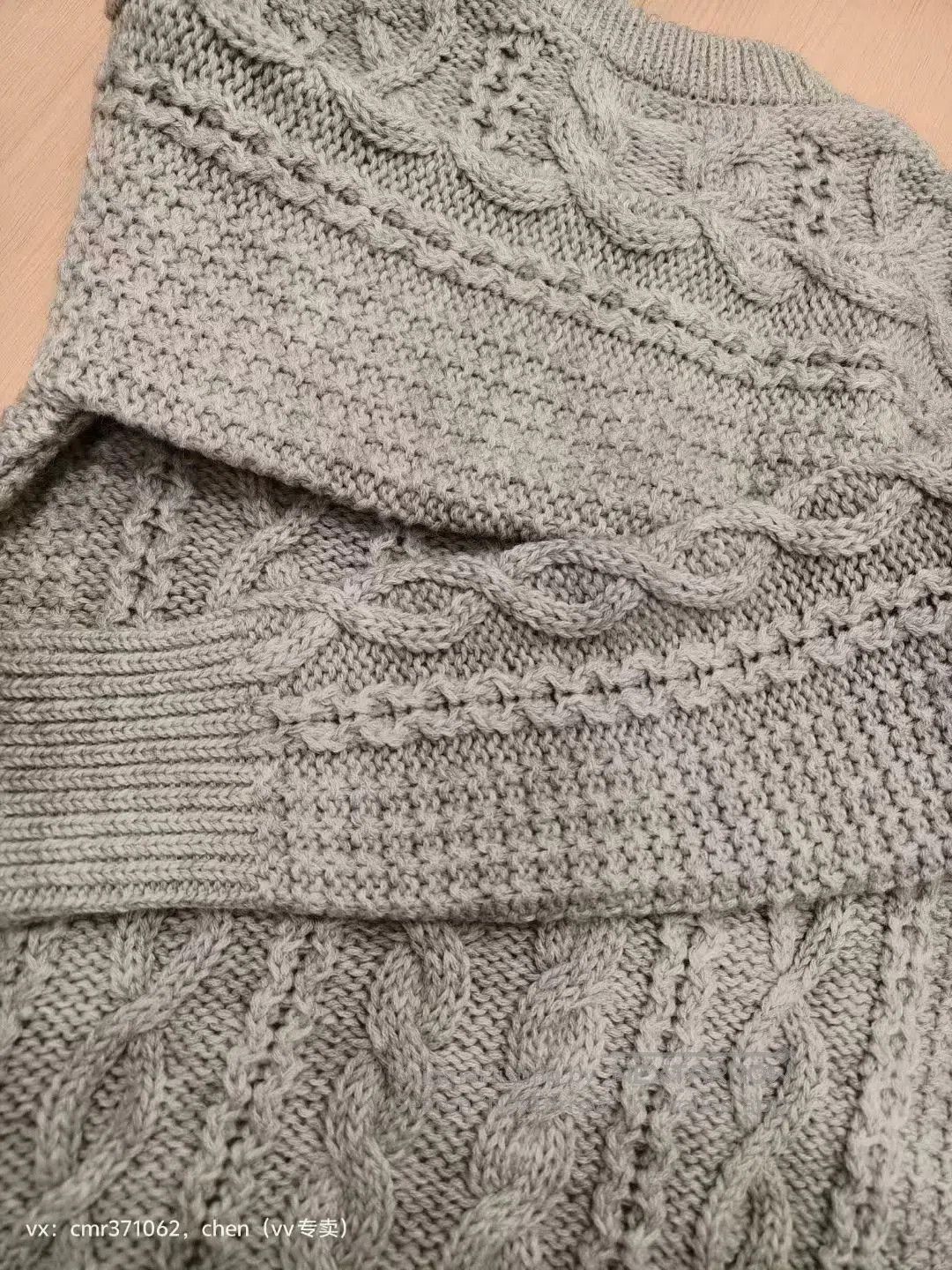 Visvim visvim 15AW Spot Fisherman Cable Knit. Size US L / EU 52-54 / 3 - 6 Thumbnail