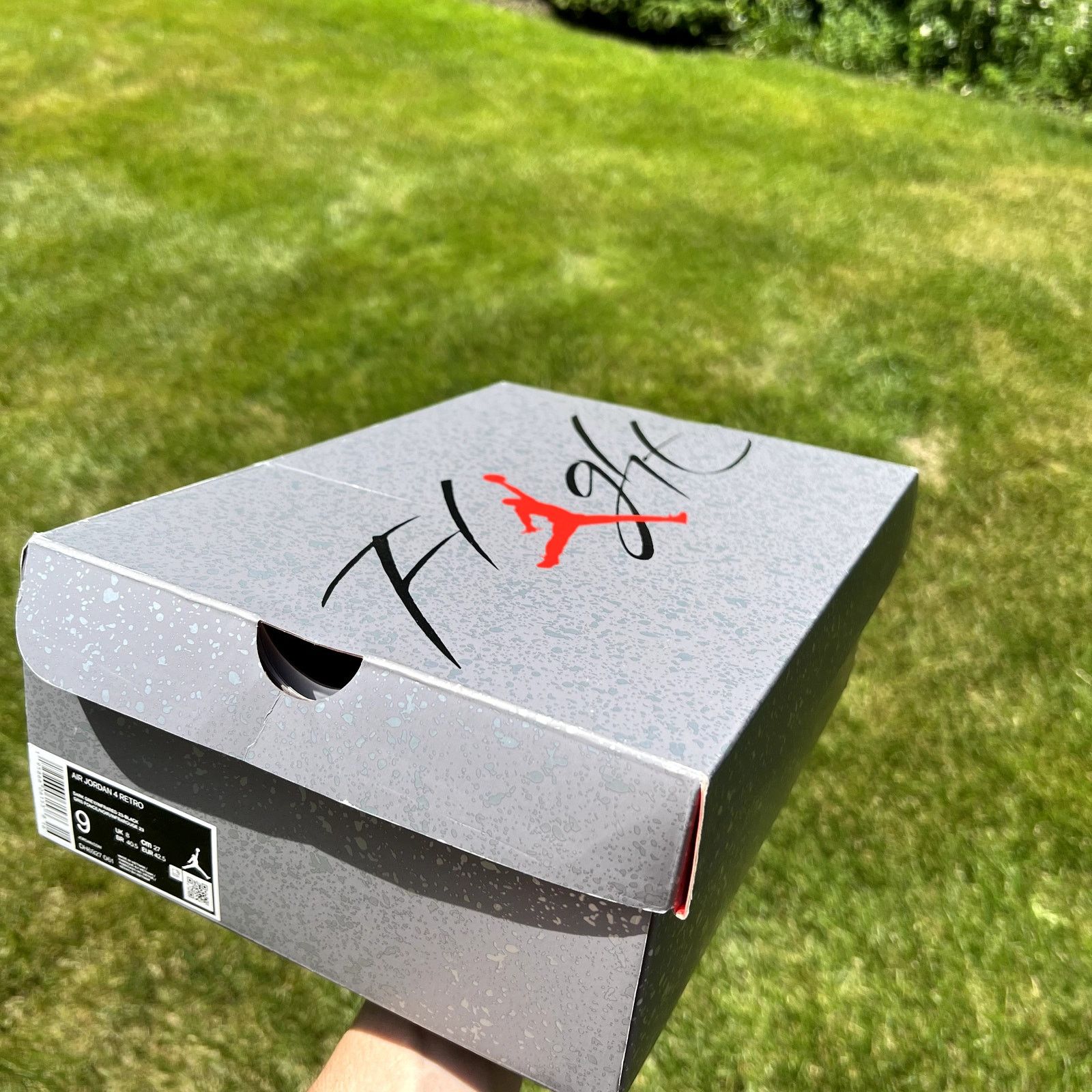 Jordan Brand × Nike Nike Air Jordan 4 Retro Infrared Men's Shoes - Size 9 Size US 9 / EU 42 - 8 Thumbnail