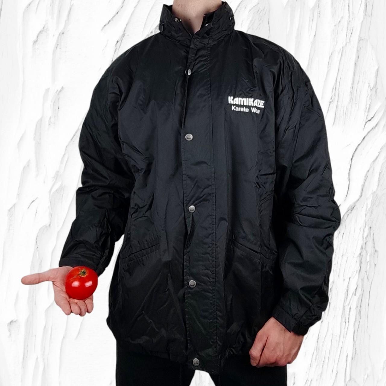 Other Vintage Black Kamikaze Bomber Jacket with Emboirdered logos Size US XL / EU 56 / 4 - 1 Thumbnail