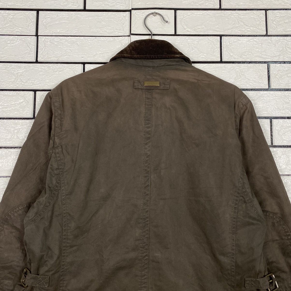 Japanese Brand Vintage Hunting Wax Jacket Blanket Henry Cotton Issey Miyake Size US S / EU 44-46 / 1 - 10 Thumbnail