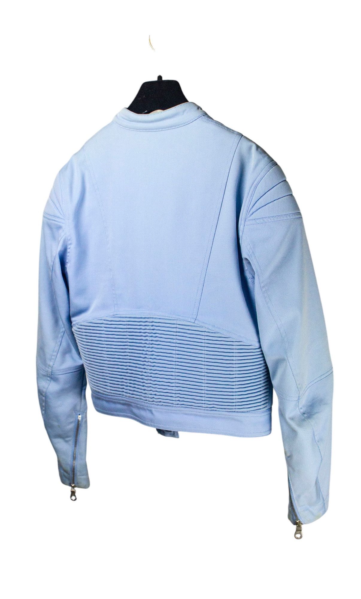 Chanel S/S 2002 ASTRO BIKER CROPPED JAKCET Size M / US 6-8 / IT 42-44 - 5 Thumbnail