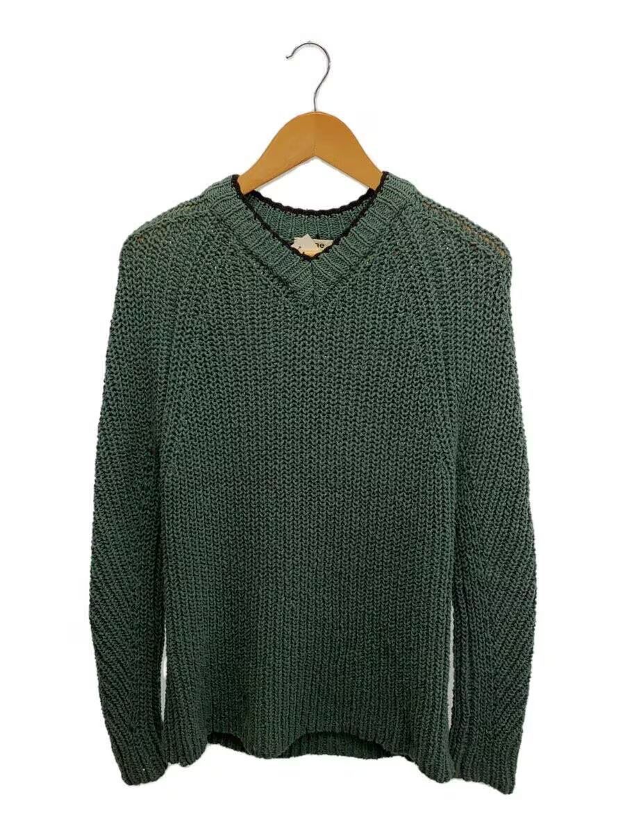 image of Acne Studios Kenan Raglan Knit Sweater in Green, Men's (Size 2XS)