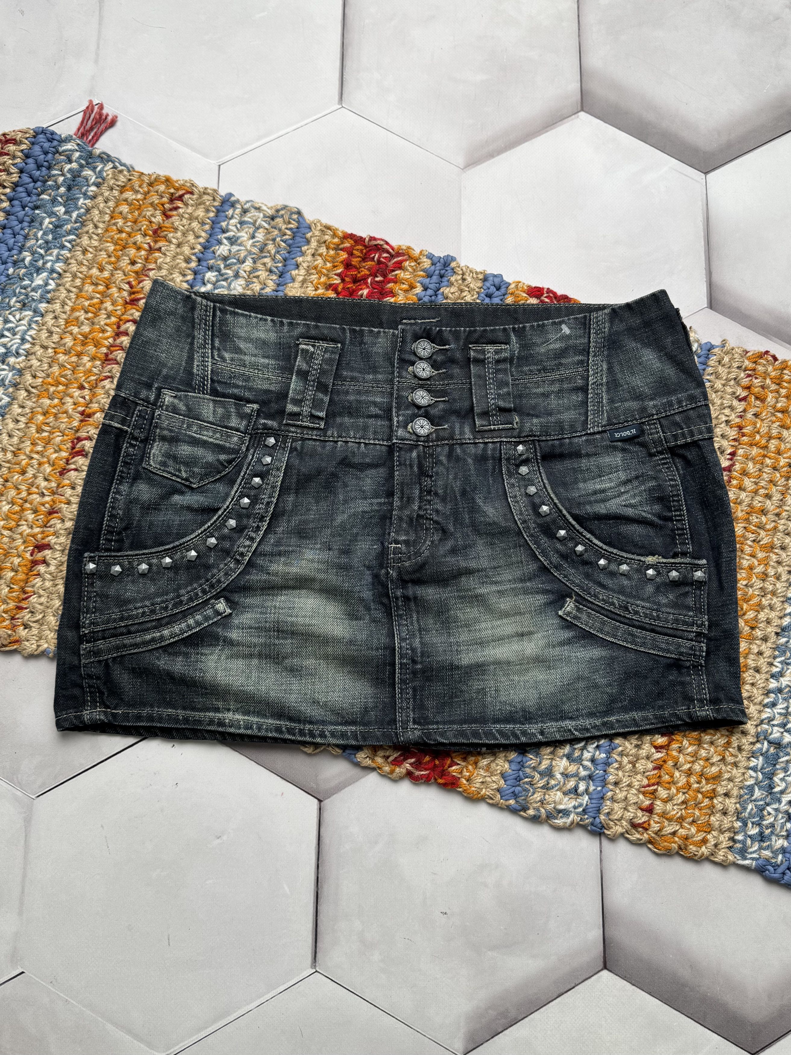 Vintage Vintage Mini Skirt (E4) Size 30" / US 8 / IT 44 - 1 Thumbnail