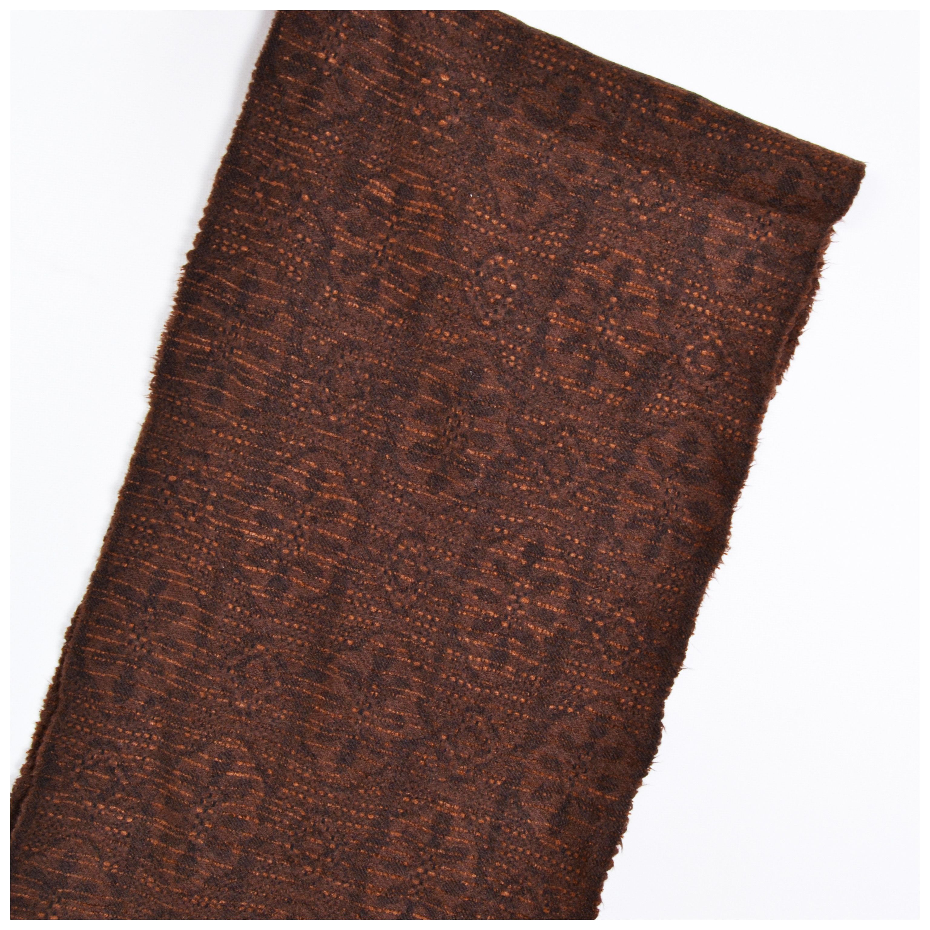 Aquascutum × Vintage Rare! Vintage Aquascutum Wool Scarf With Embroidered Logo Size ONE SIZE - 11 Thumbnail